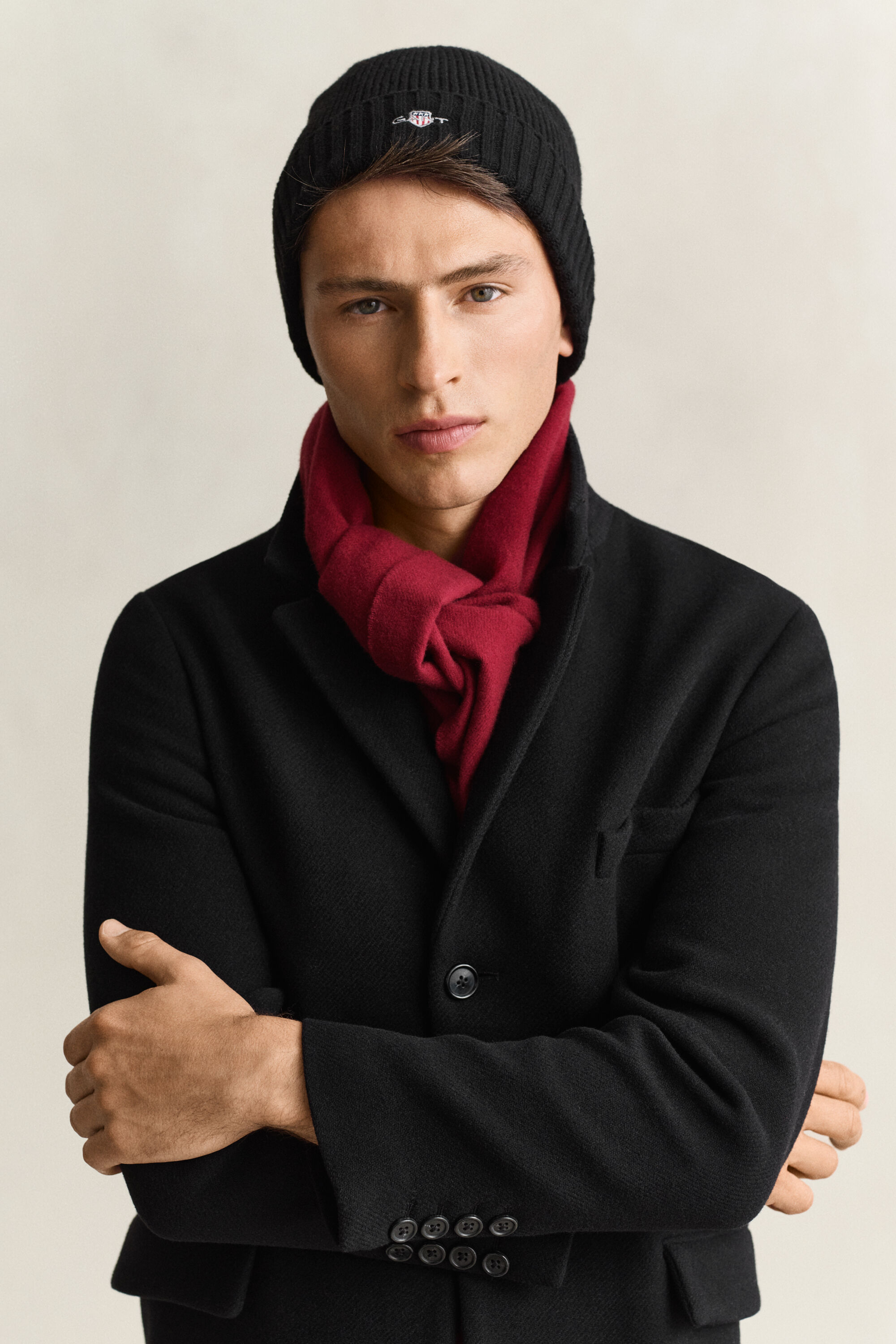 Shield Beanie aus Wolle