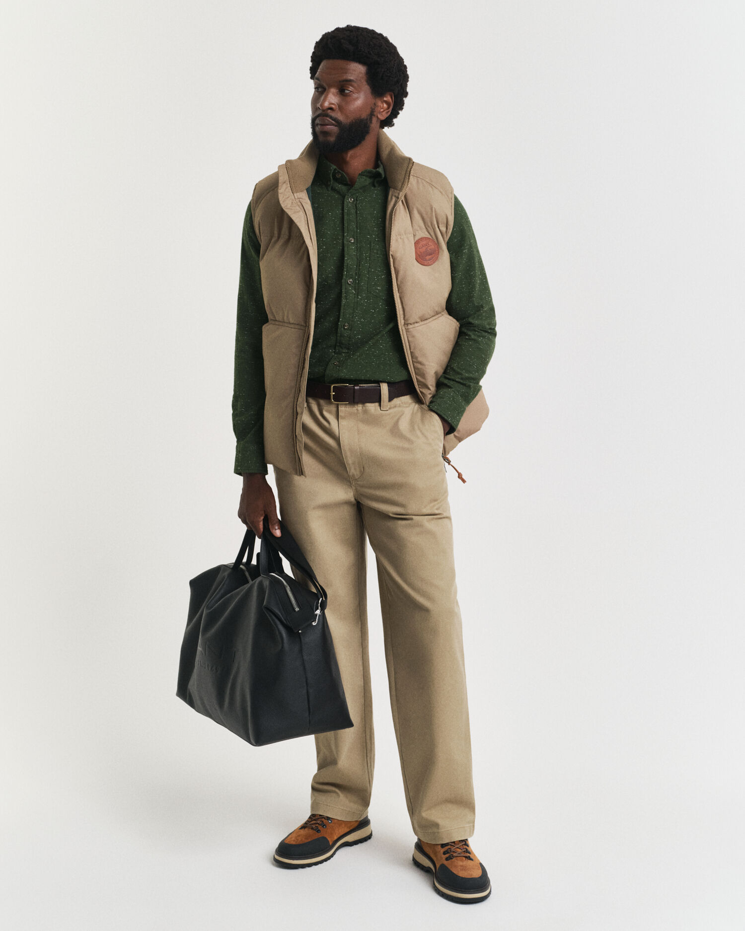 Regular Fit Flanellhemd mit Noppengarn