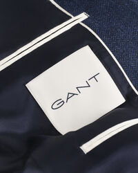 Slim Fit Herringbone Flanell Anzugsakko