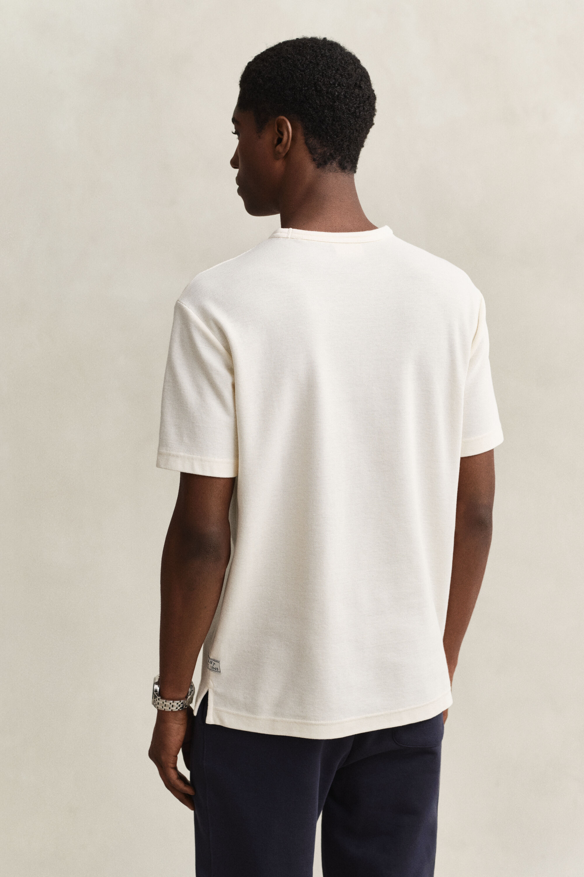 Strukturiertes T-Shirt