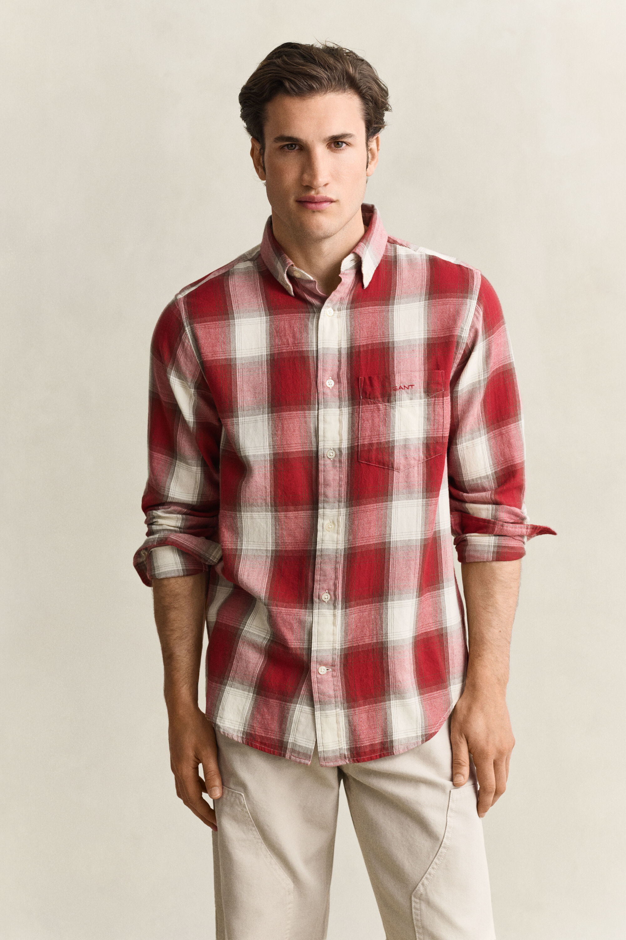 Windblown Flanel Karohemd