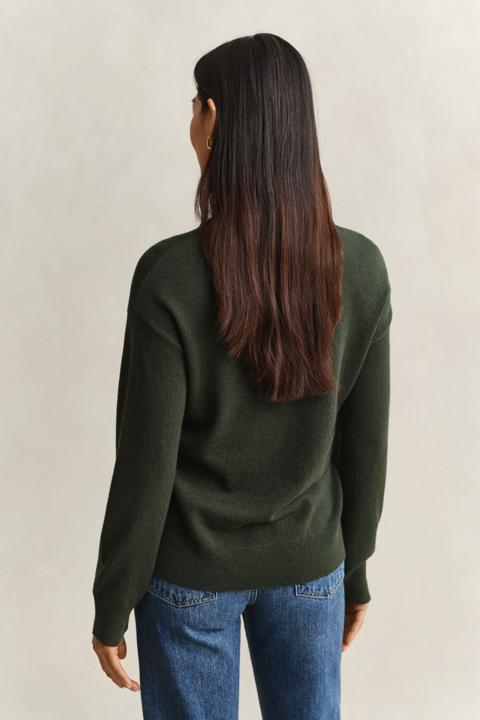 Superfine Lambswool Rundhalspullover