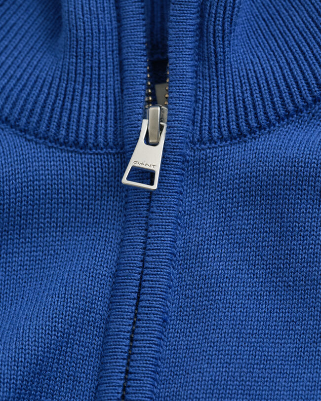 Casual Cotton Strickjacke mit Rei&szlig;verschluss