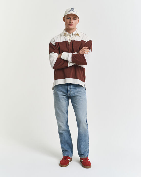 Bootcut Jeans mit Vintage-Waschung