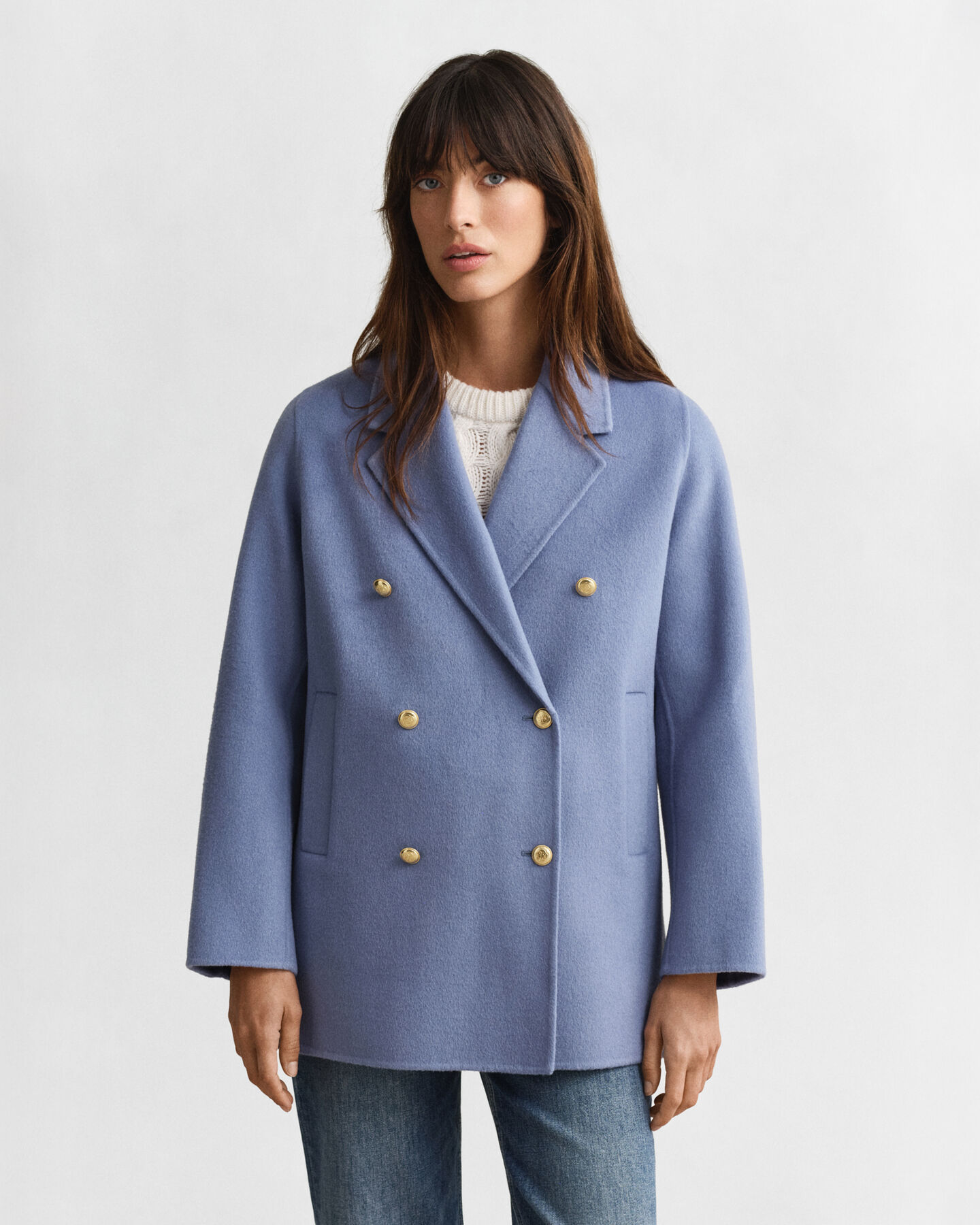 Caban in handgen&auml;hter Optik