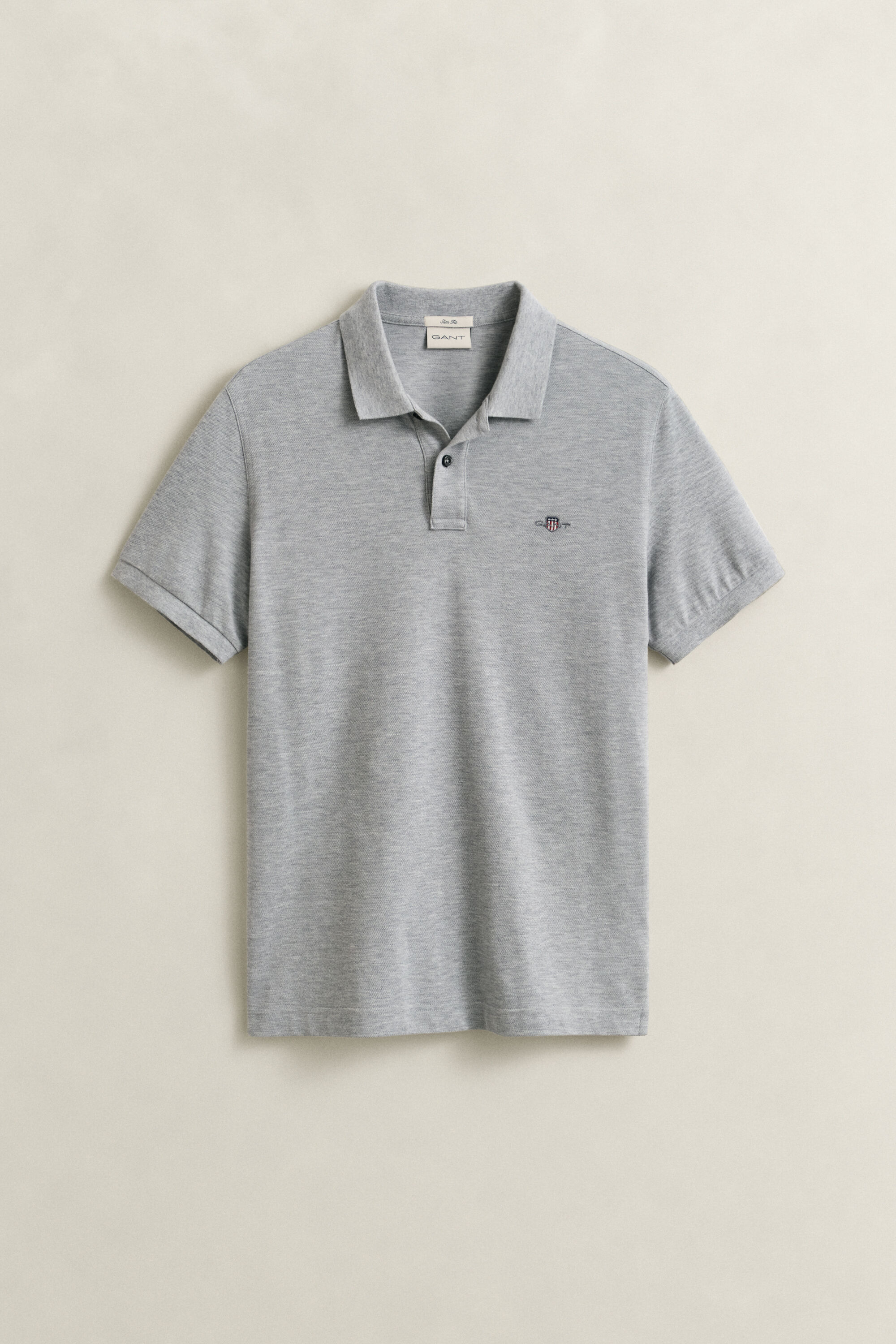 Slim Fit Archive Shield Piqué Poloshirt