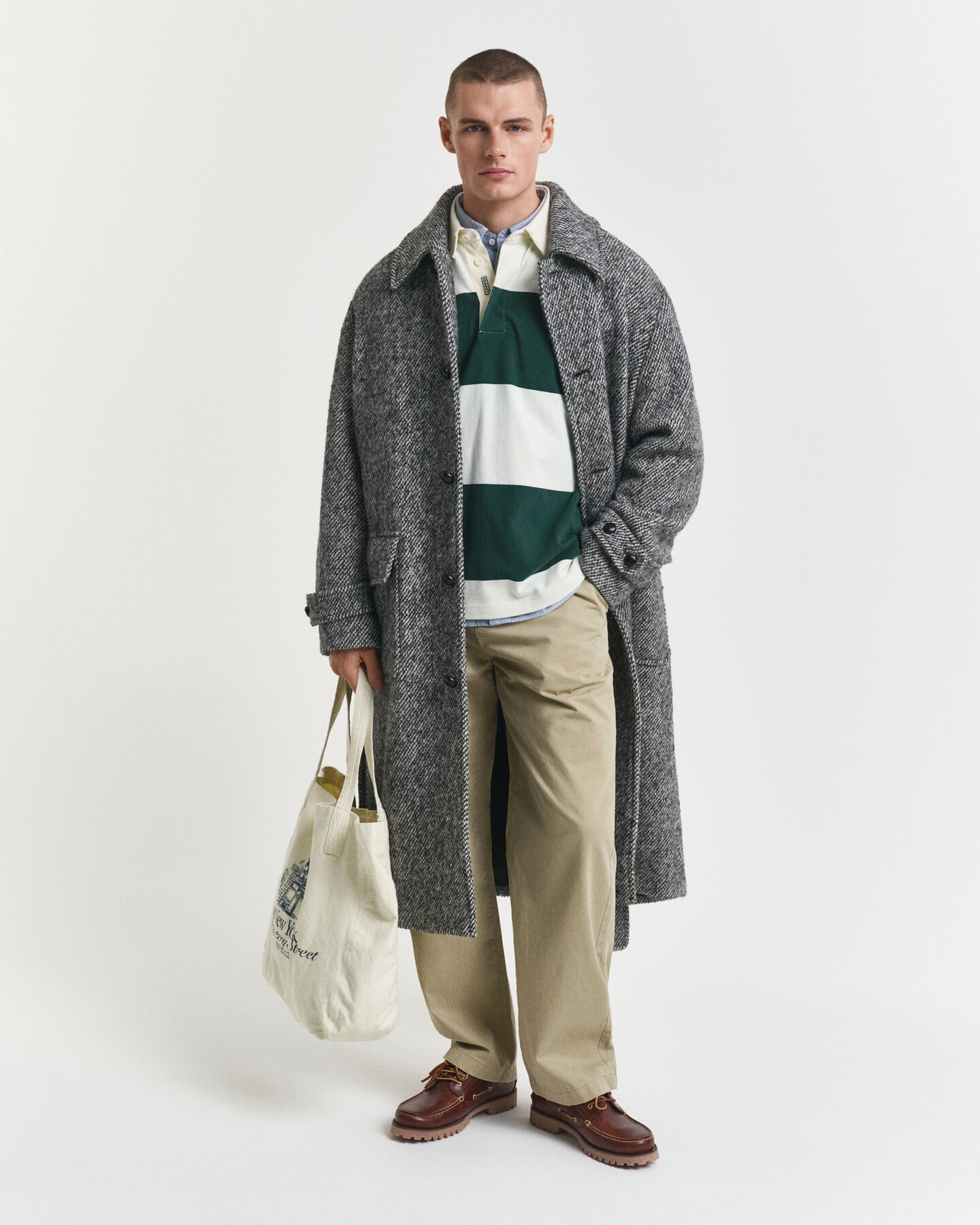 Heavy Rugger mit Blockstreifen