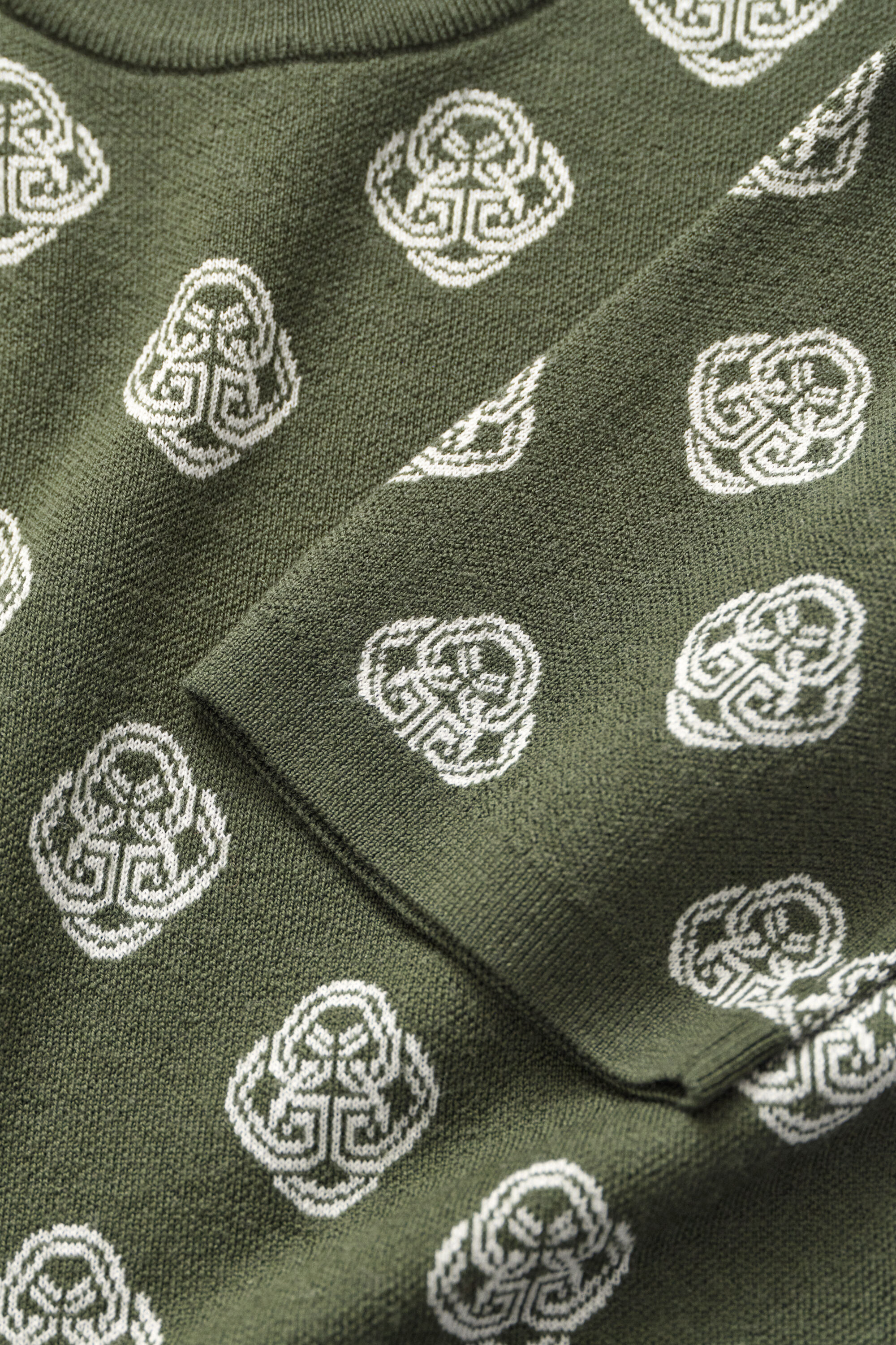 Monogram Jacquard-Pullover