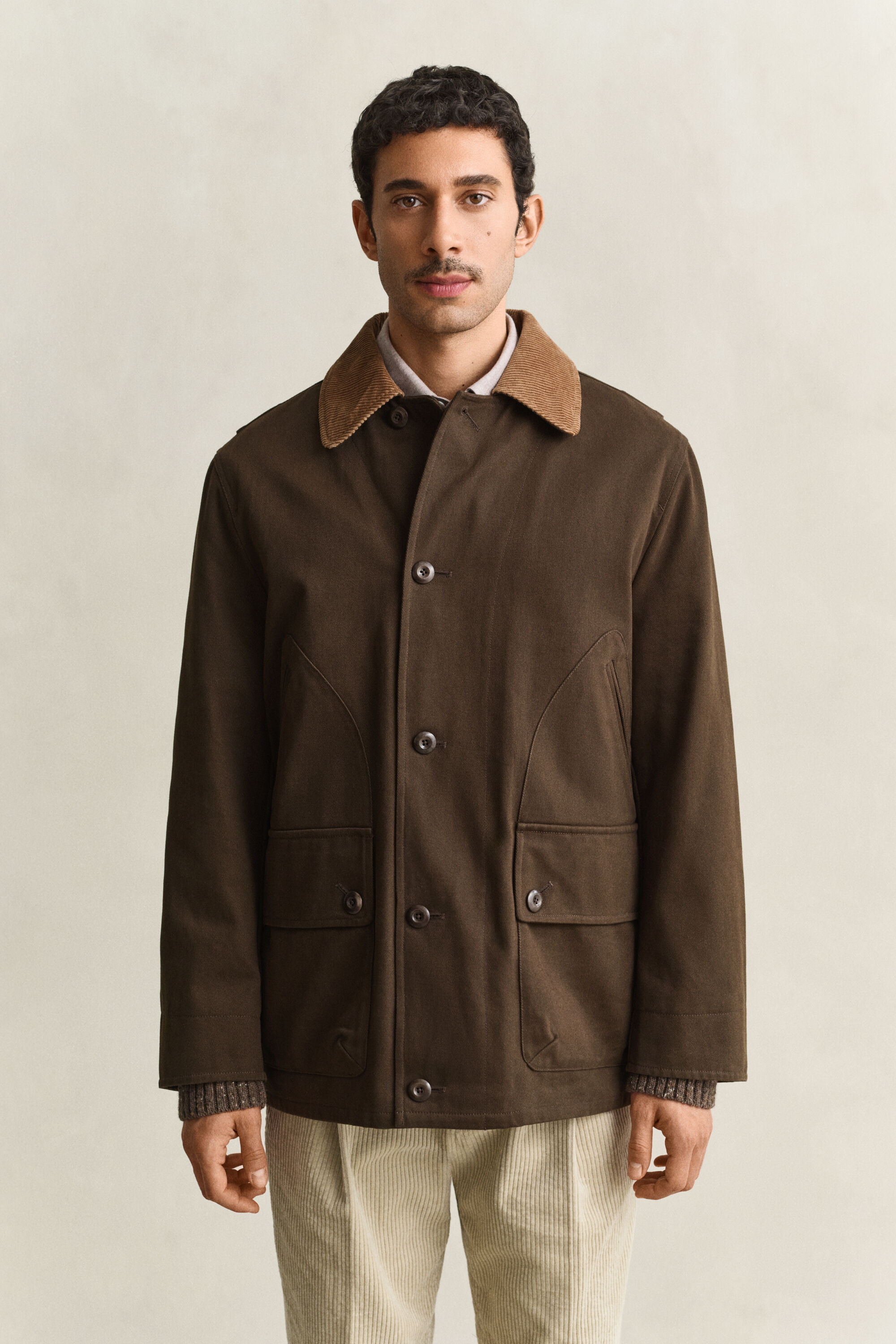 Decker-Jacke aus Moleskin