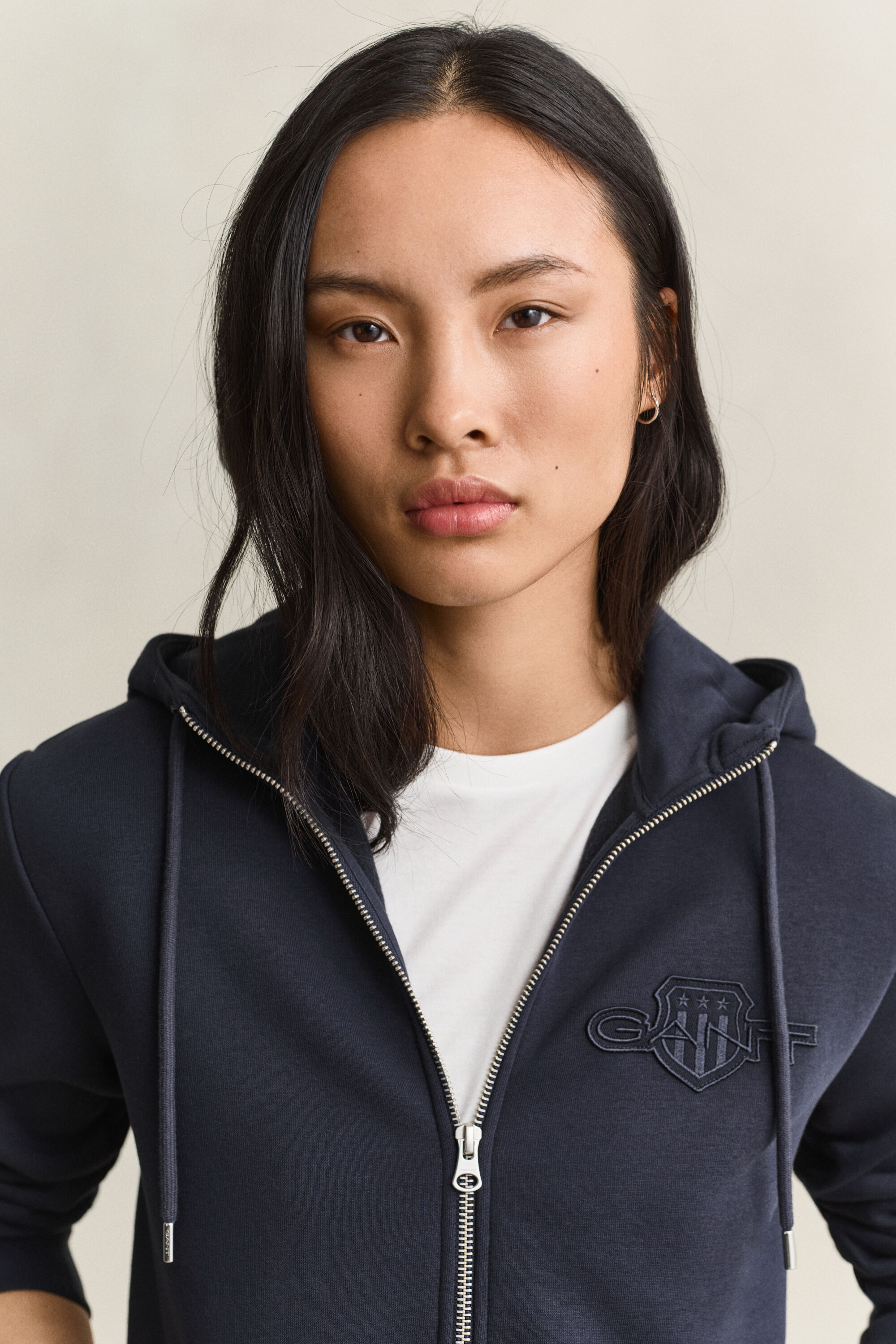Tonal Shield Sweatjacke