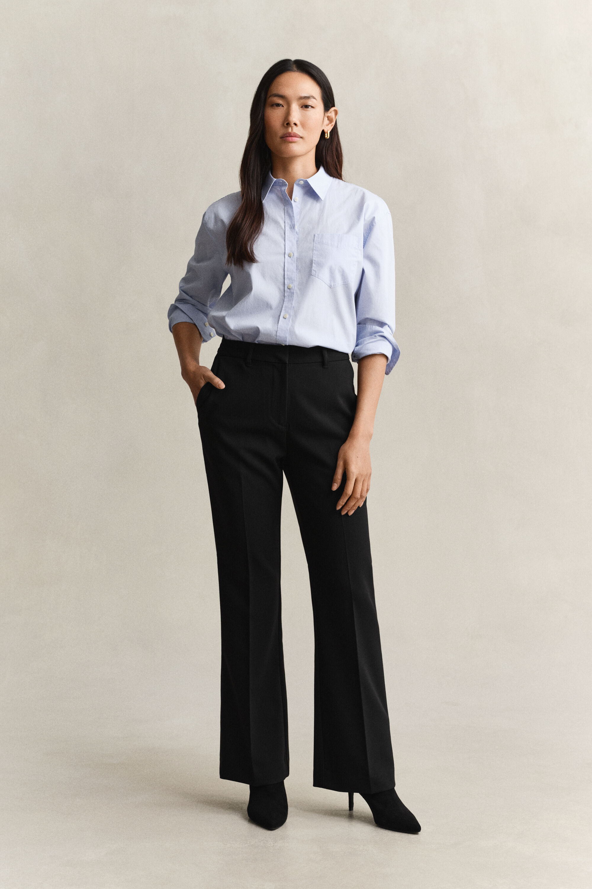 Ausgestelle Slim Fit Slacks