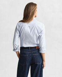 Slim Fit Oxford-Bluse mit Stretch