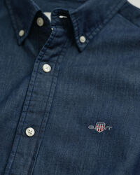 Slim Fit Indigo Hemd