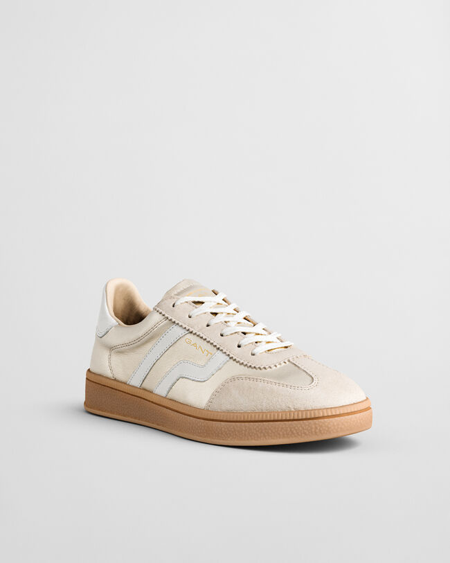 Cuzima Sneaker aus Metallic-Leder