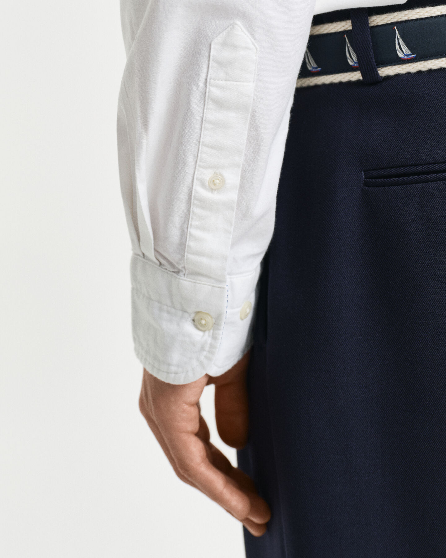 Slim Fit Oxford-Hemd mit Stretch