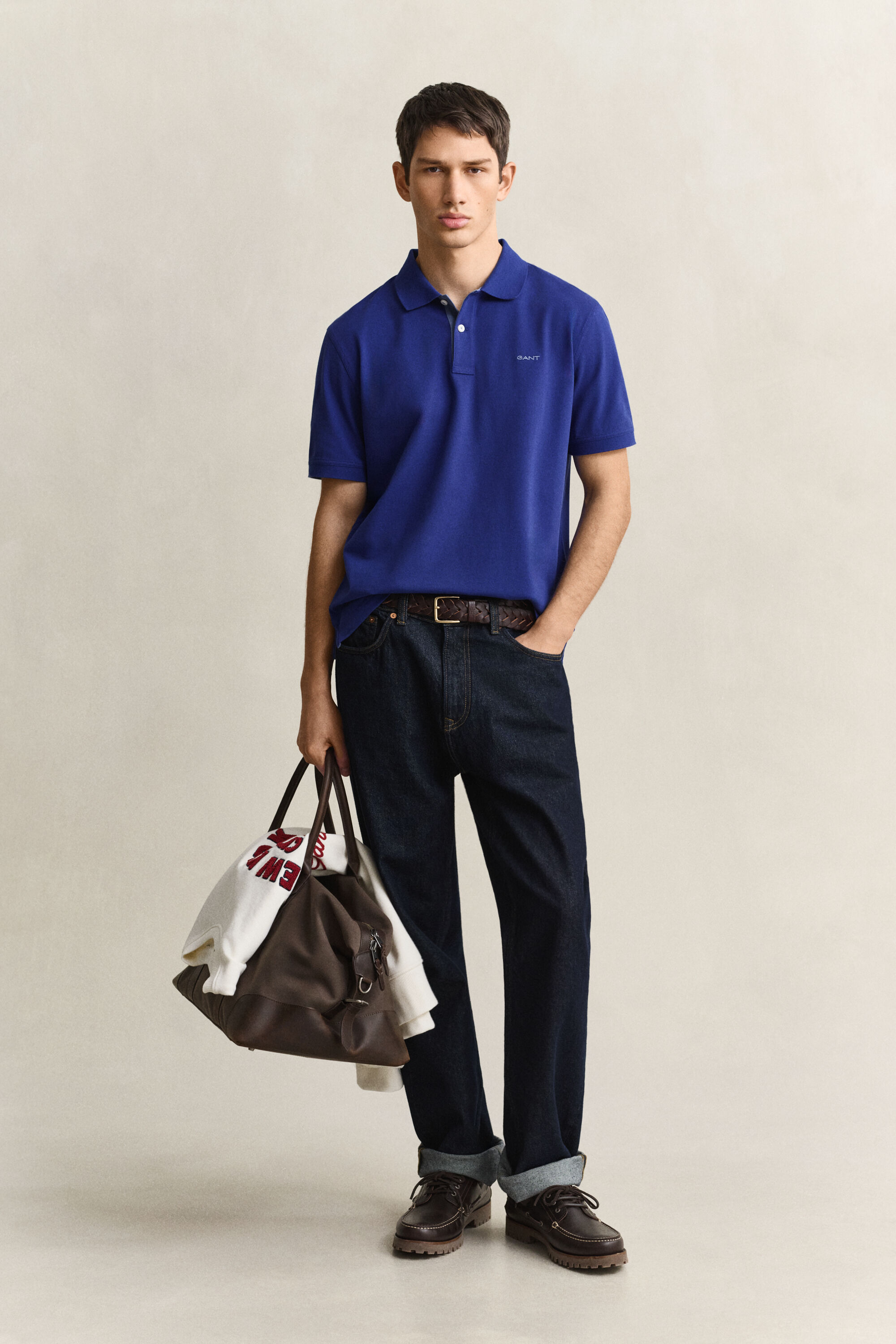 Kontrast Piqué Poloshirt