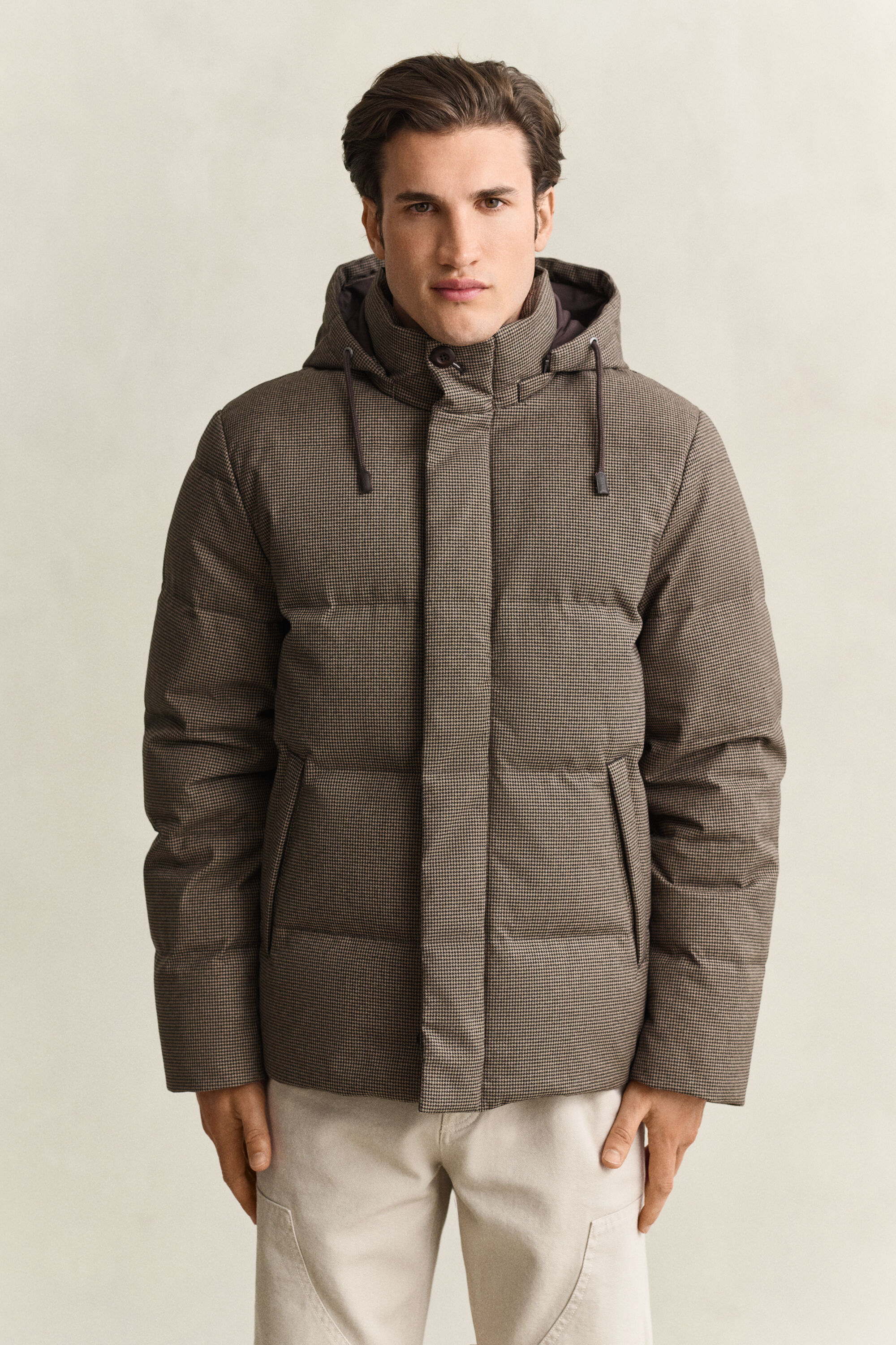 Flanelldaunenjacke