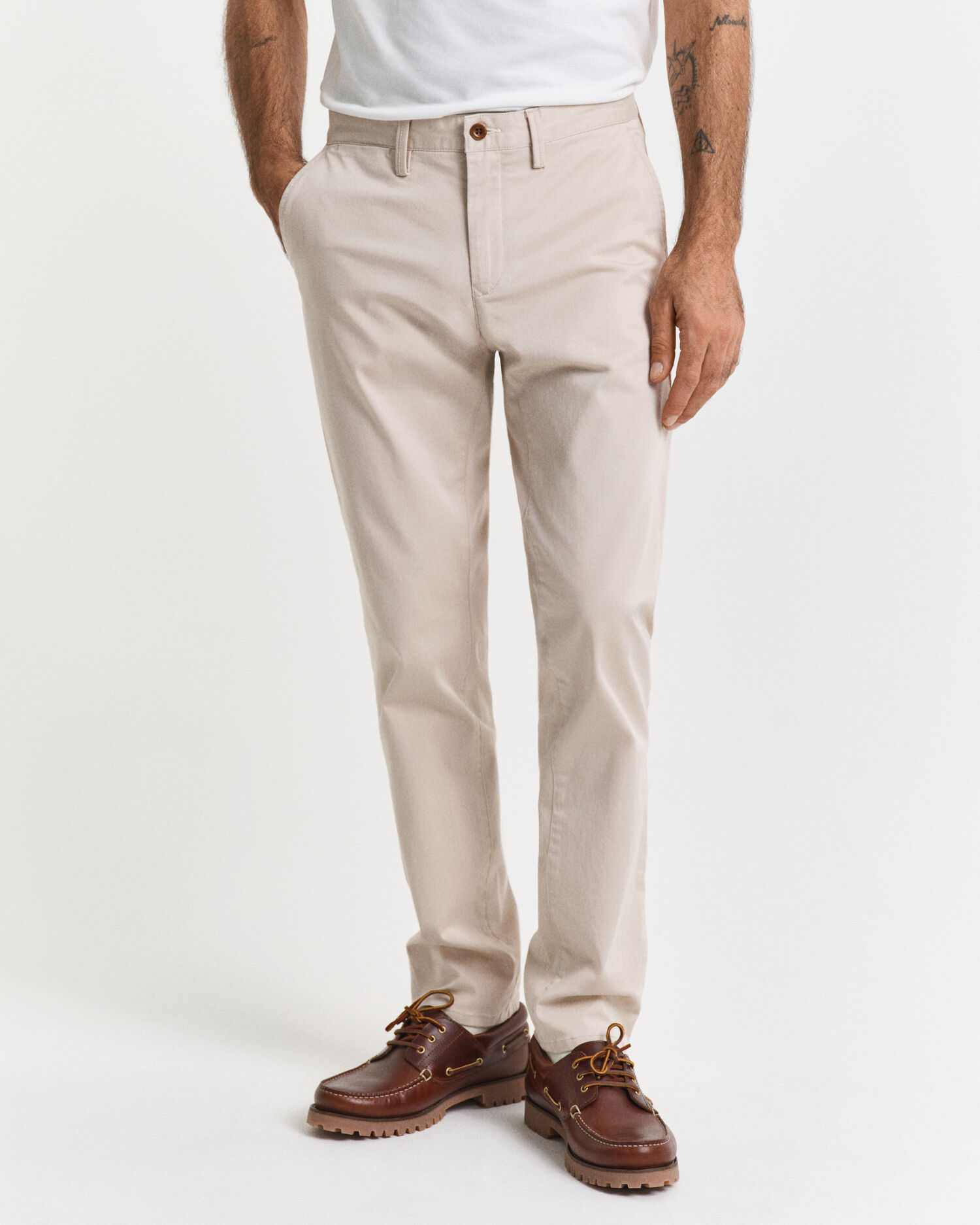 Slim Fit Twill Chinohose