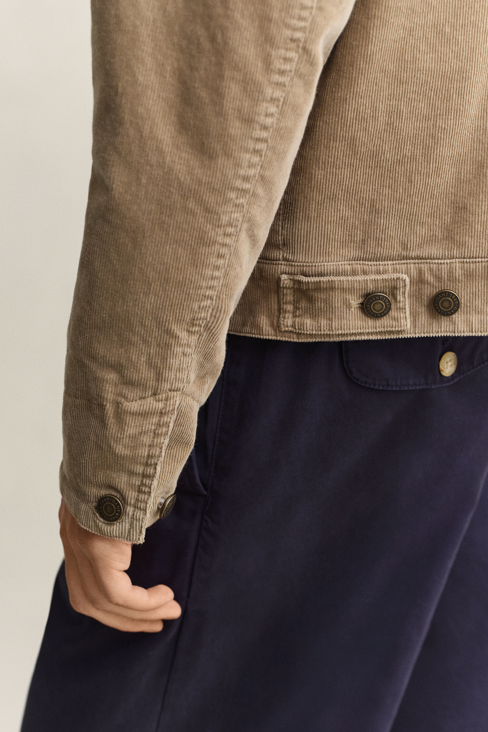 Trucker-Jacke aus Cord