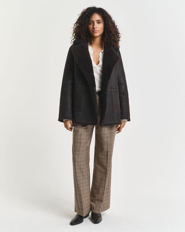 Wende-Caban aus Shearling