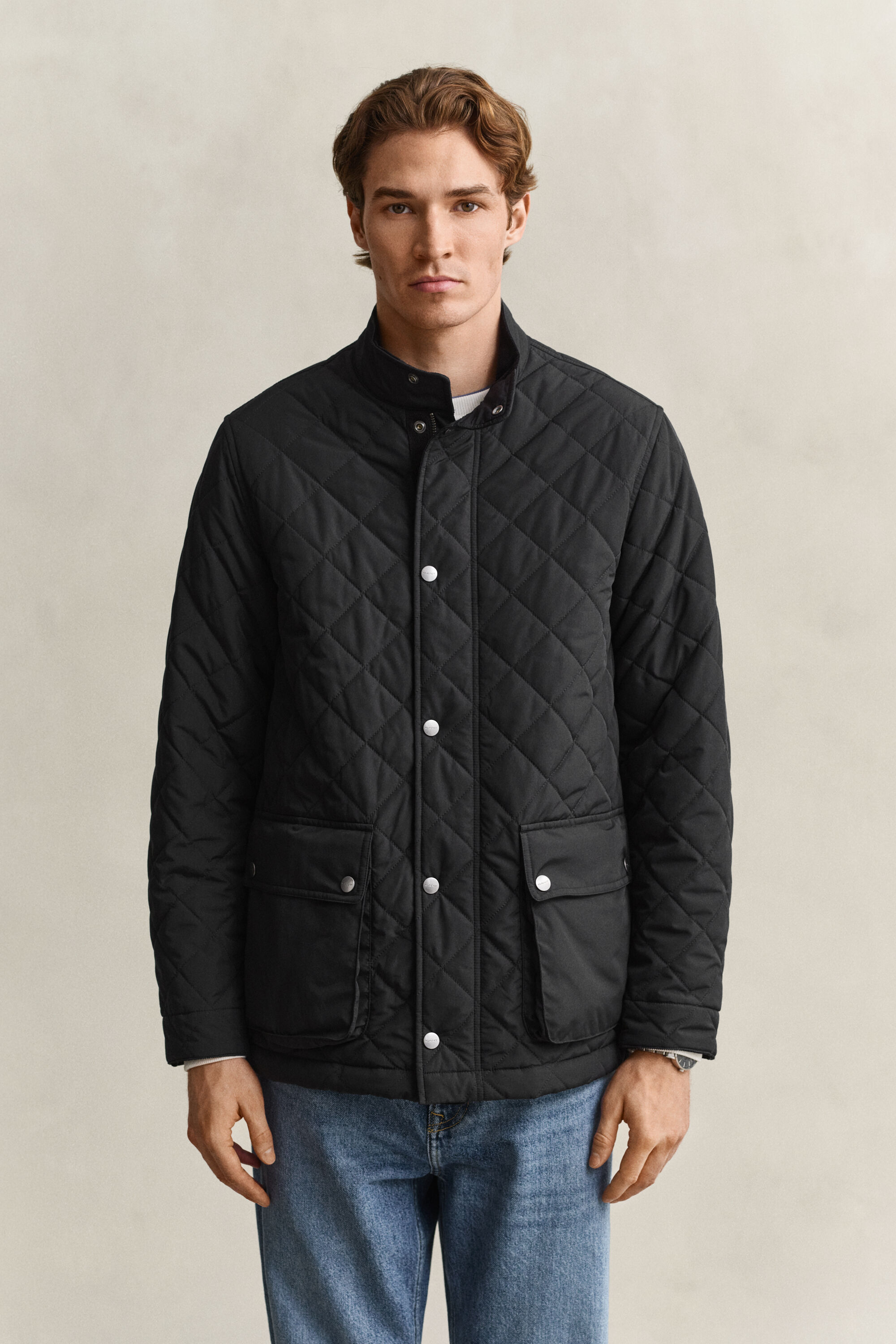 Mittellange Steppjacke