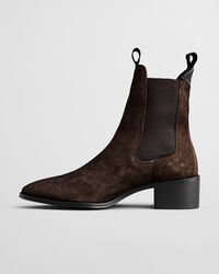 St Broomly Chelsea Boot aus Veloursleder