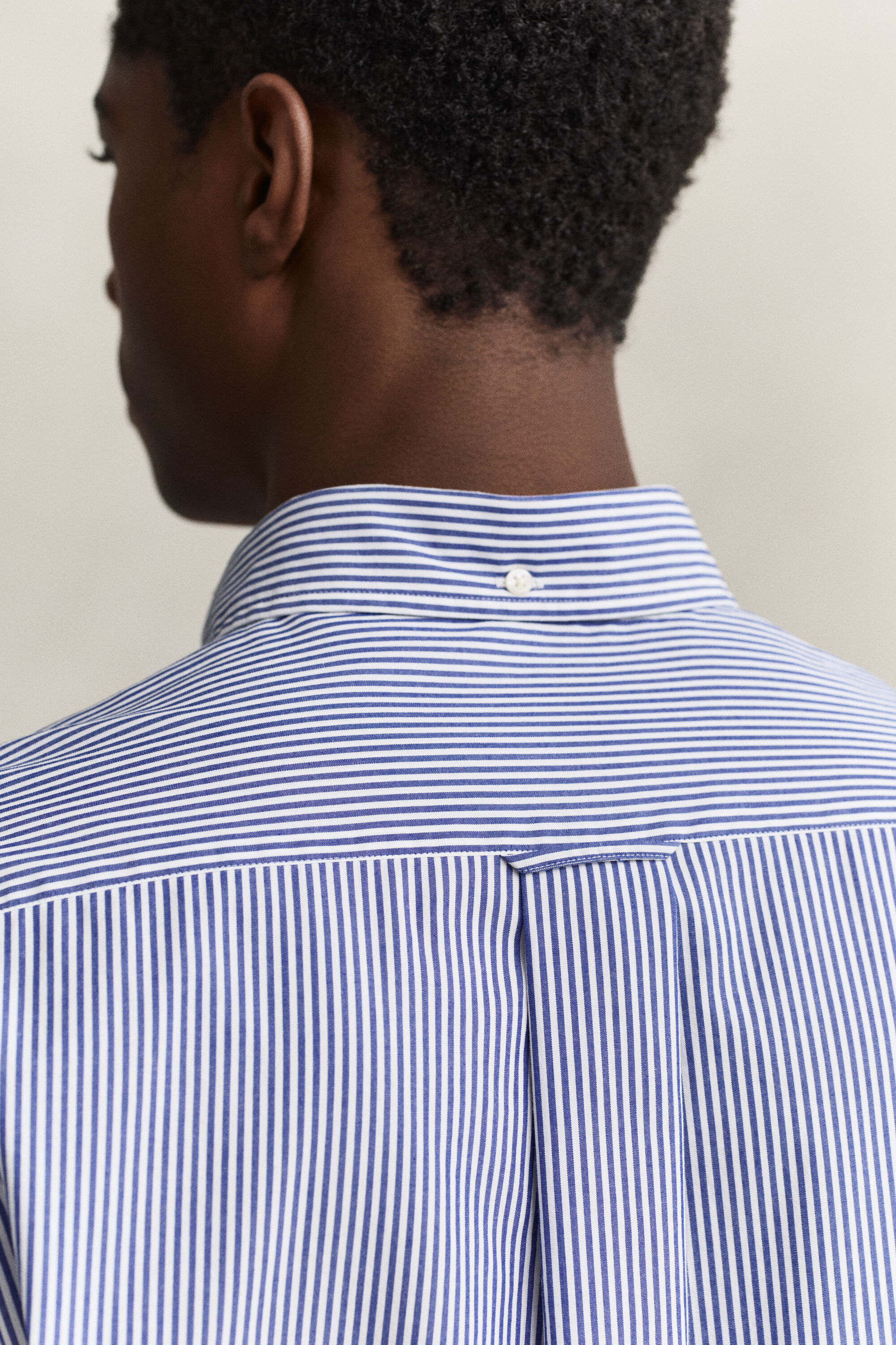 Banker Stripe Classic Popeline Hemd
