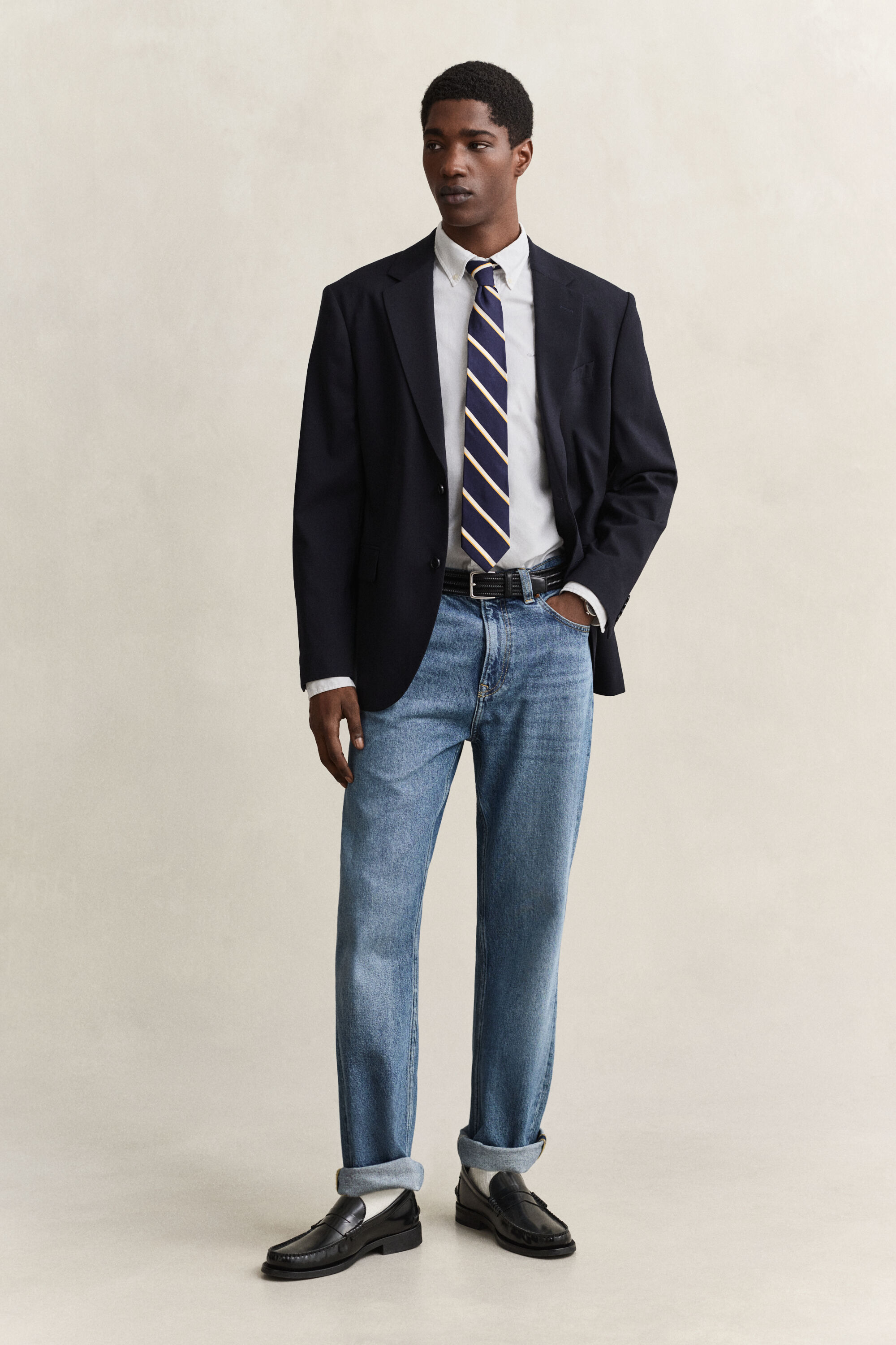 Regular Fit Pinpoint Oxford-Hemd