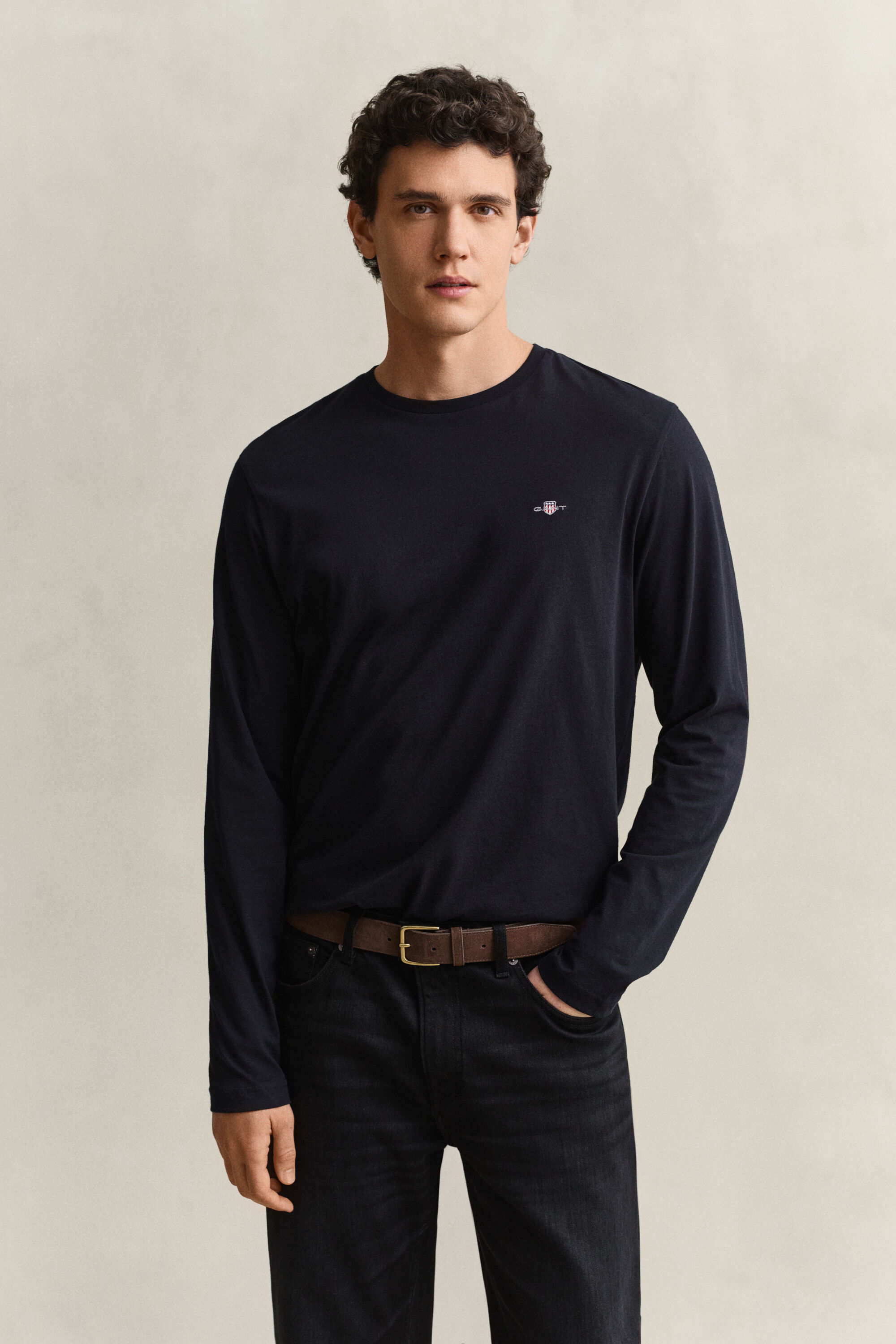 Shield Langarm-T-Shirt