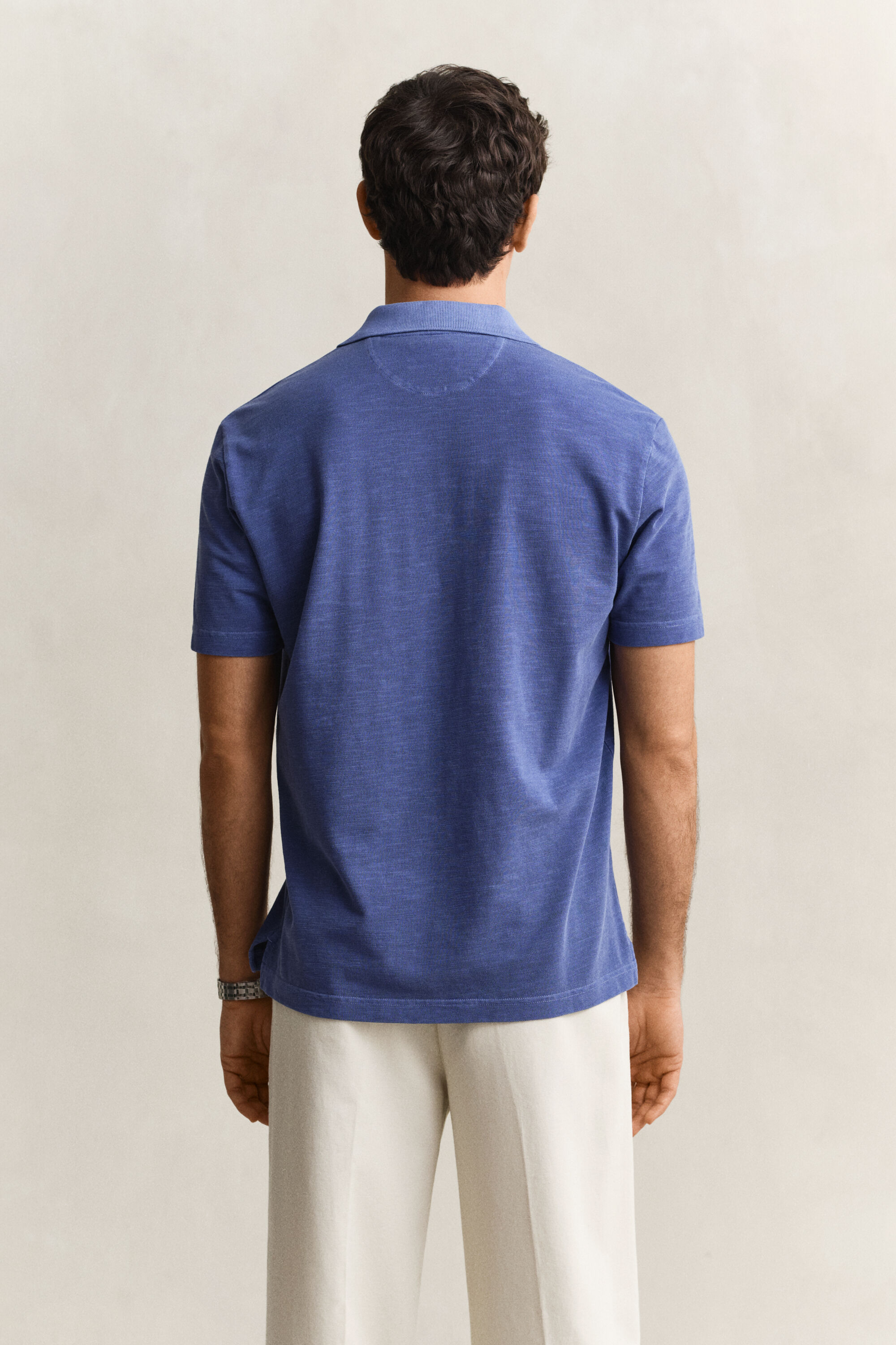 Gewaschenes Poloshirt