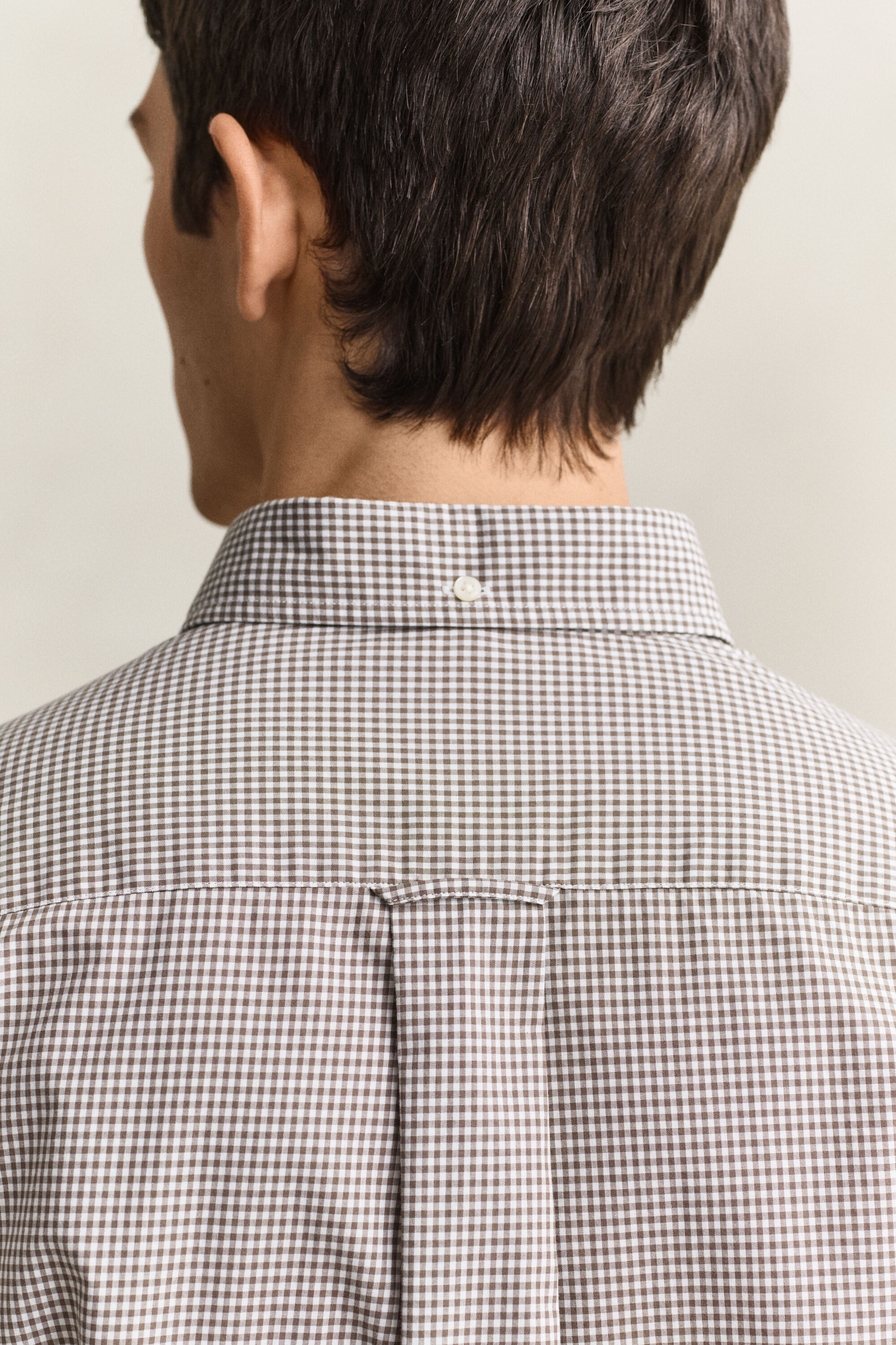 Gingham Classic Popeline Hemd