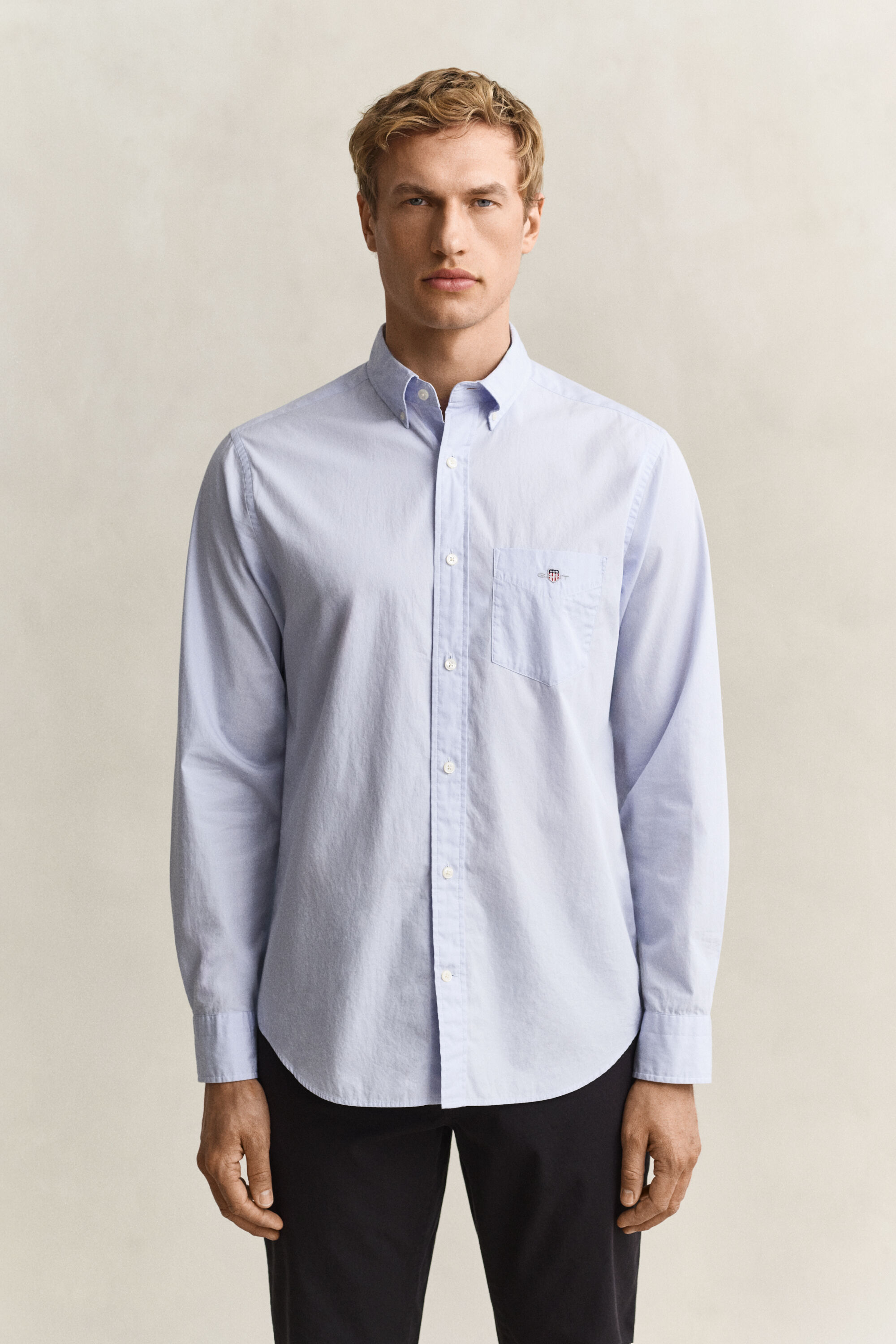 Classic Regular Fit Popeline Hemd