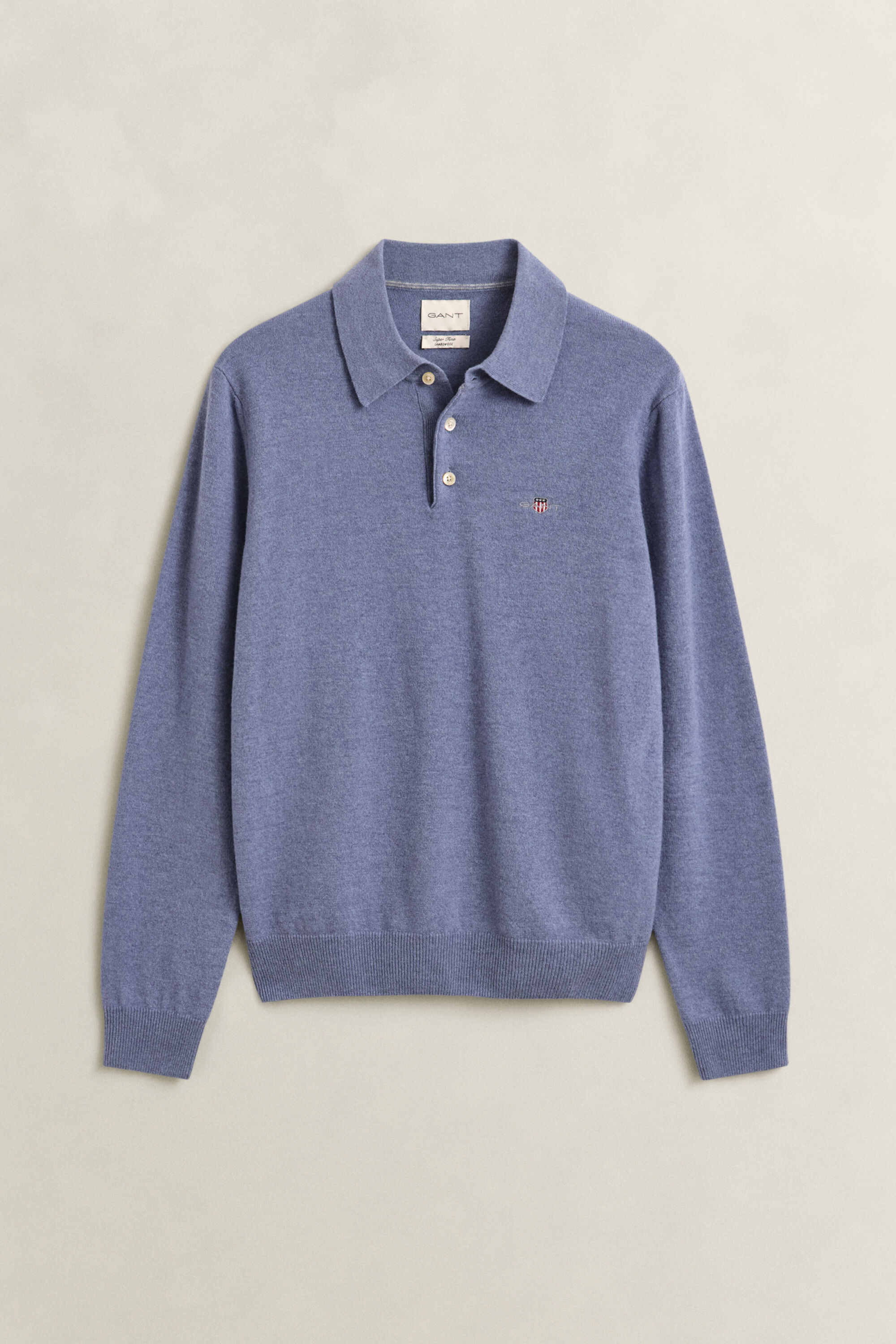 Superfine Lambswool Polopullover