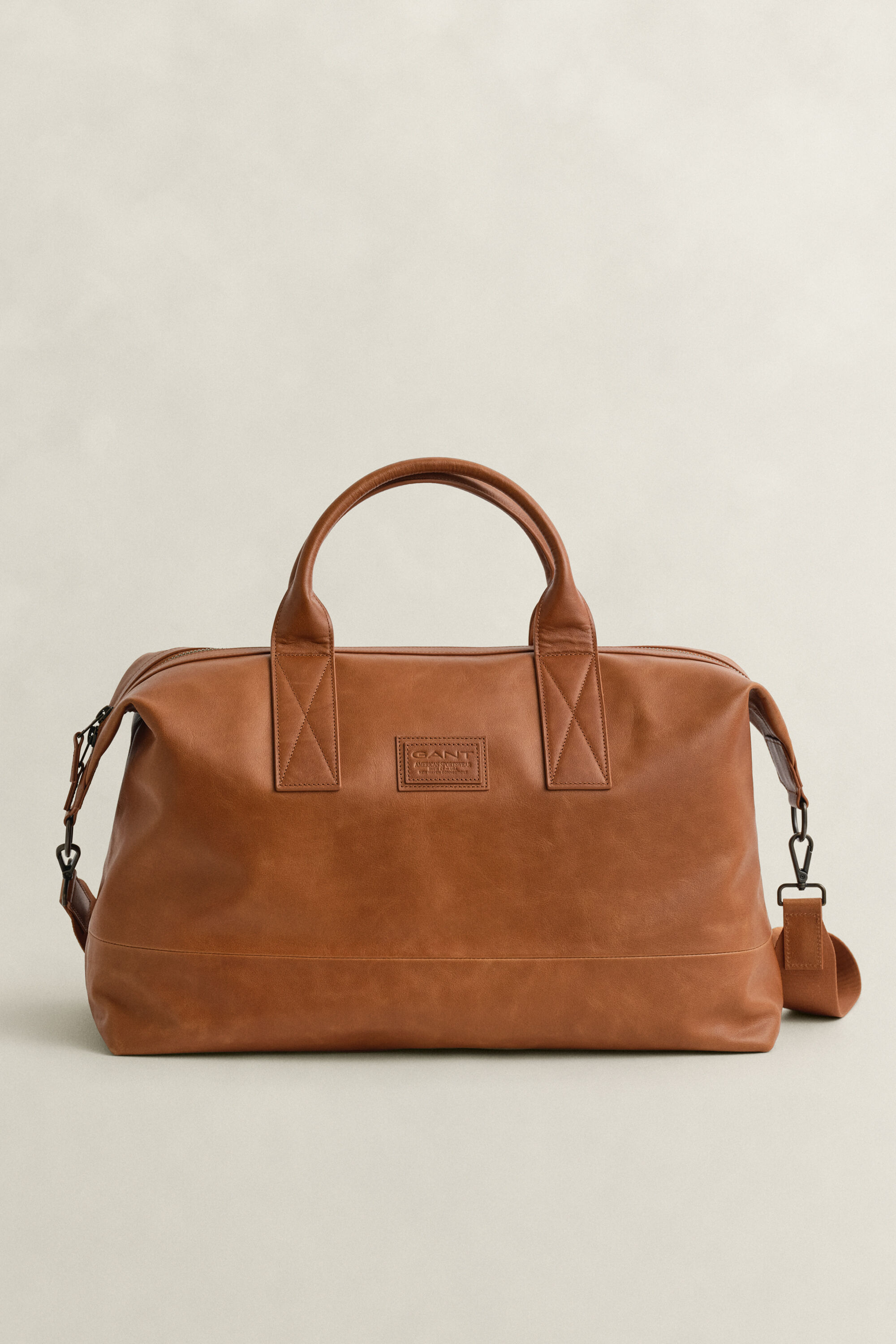 Duffel Bag aus Leder