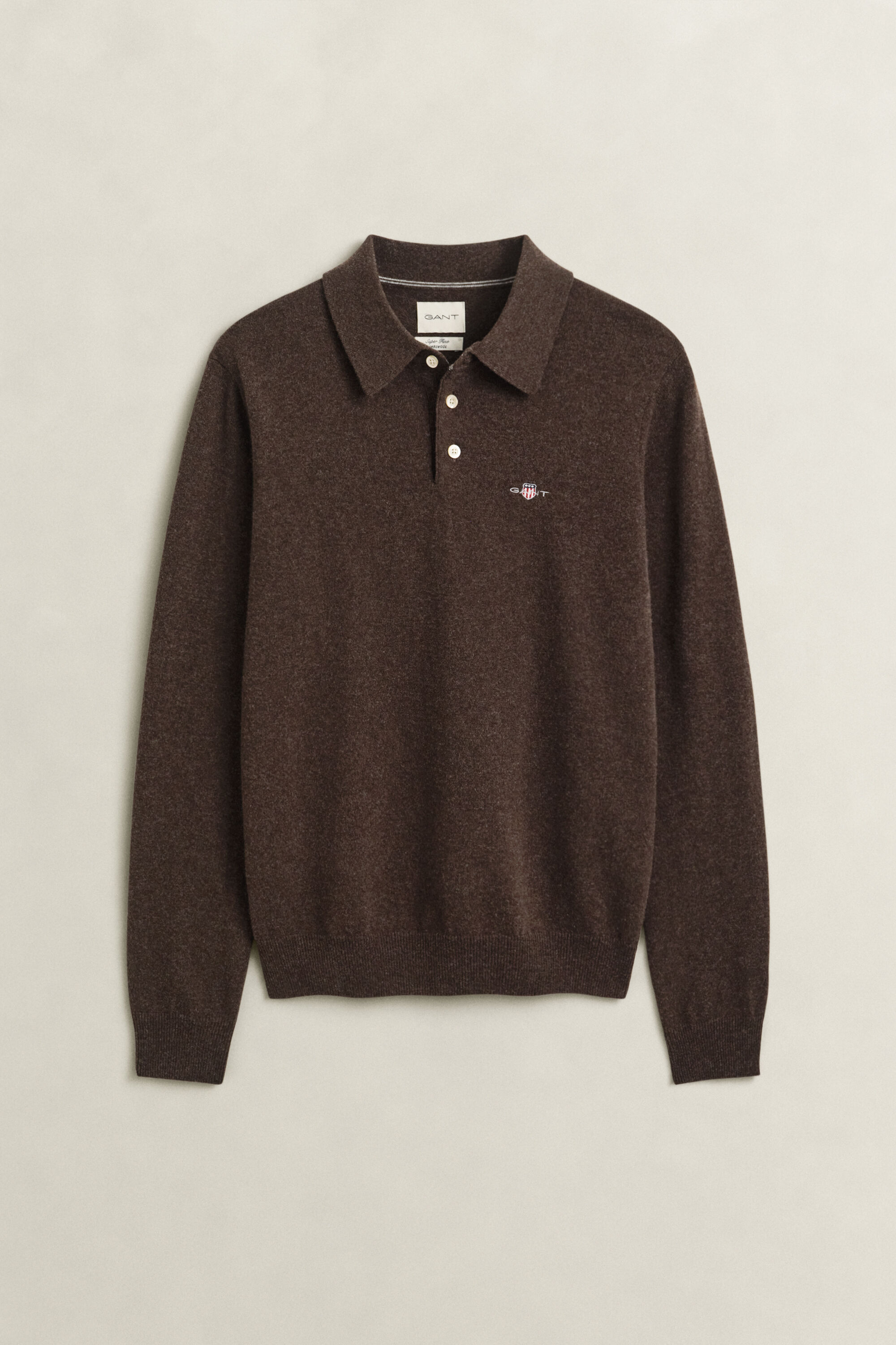 Superfine Lambswool Polopullover