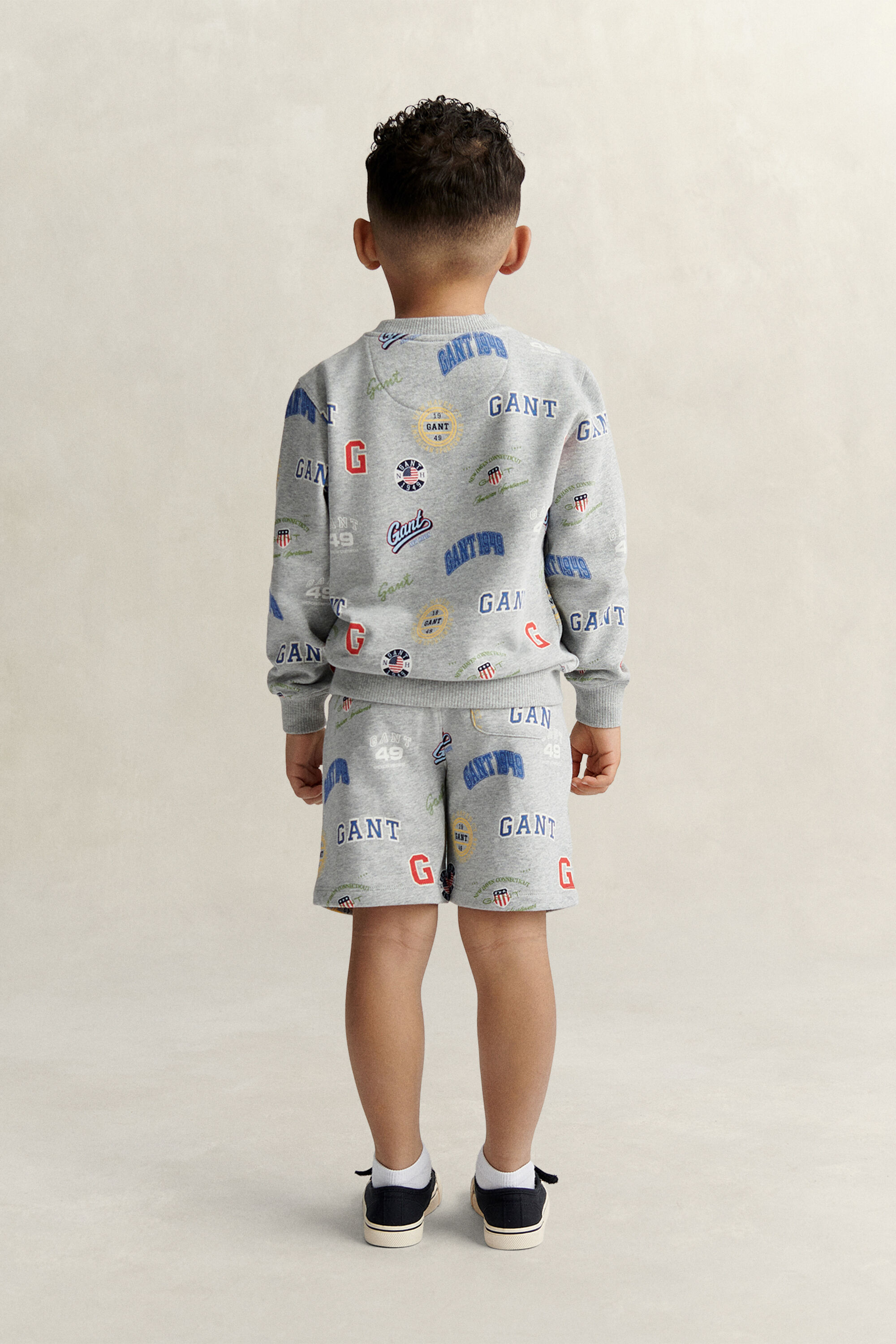 Boys Sweatshirt und Sweatshorts mit Print