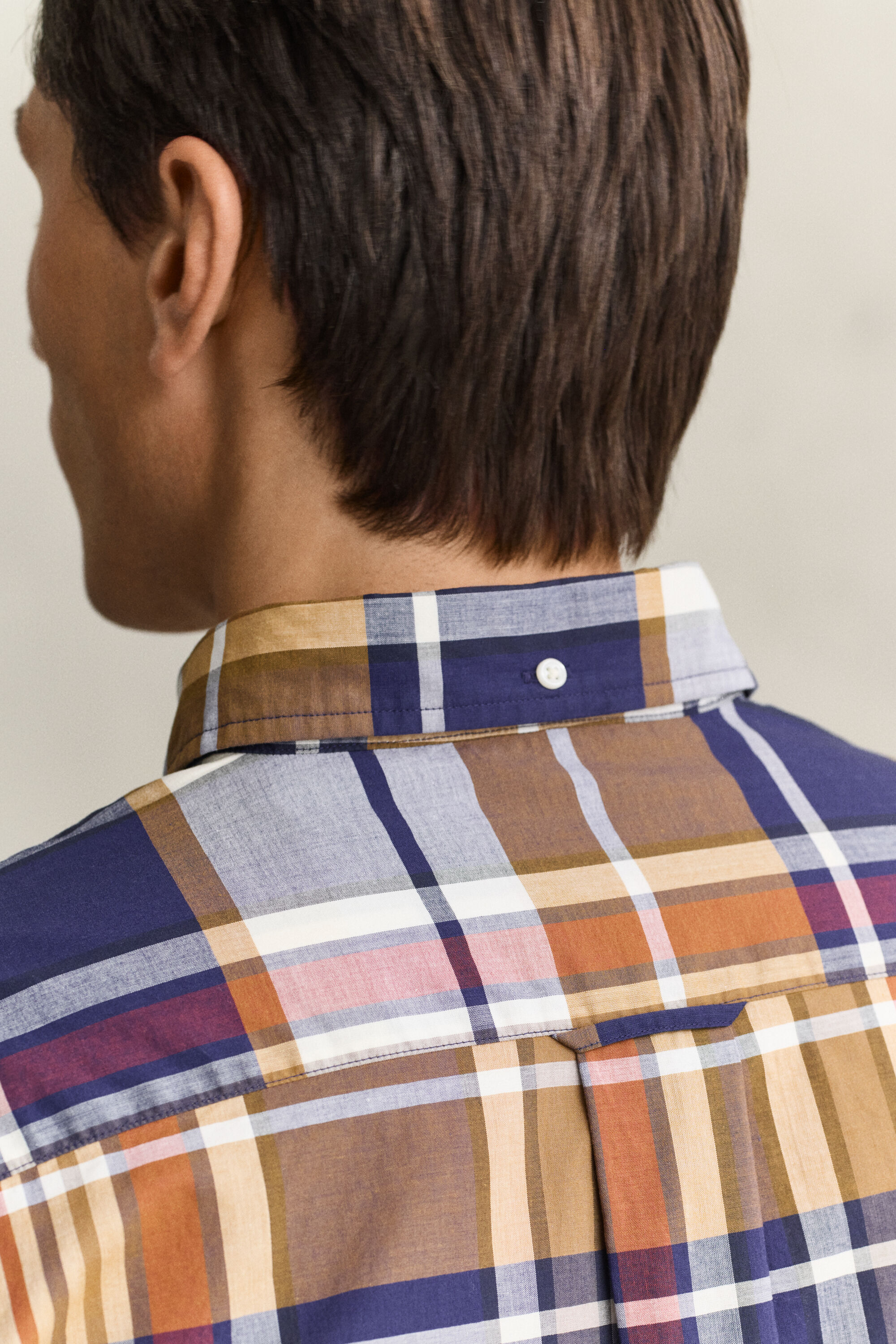 Gant x Yale Karohemd aus Popeline