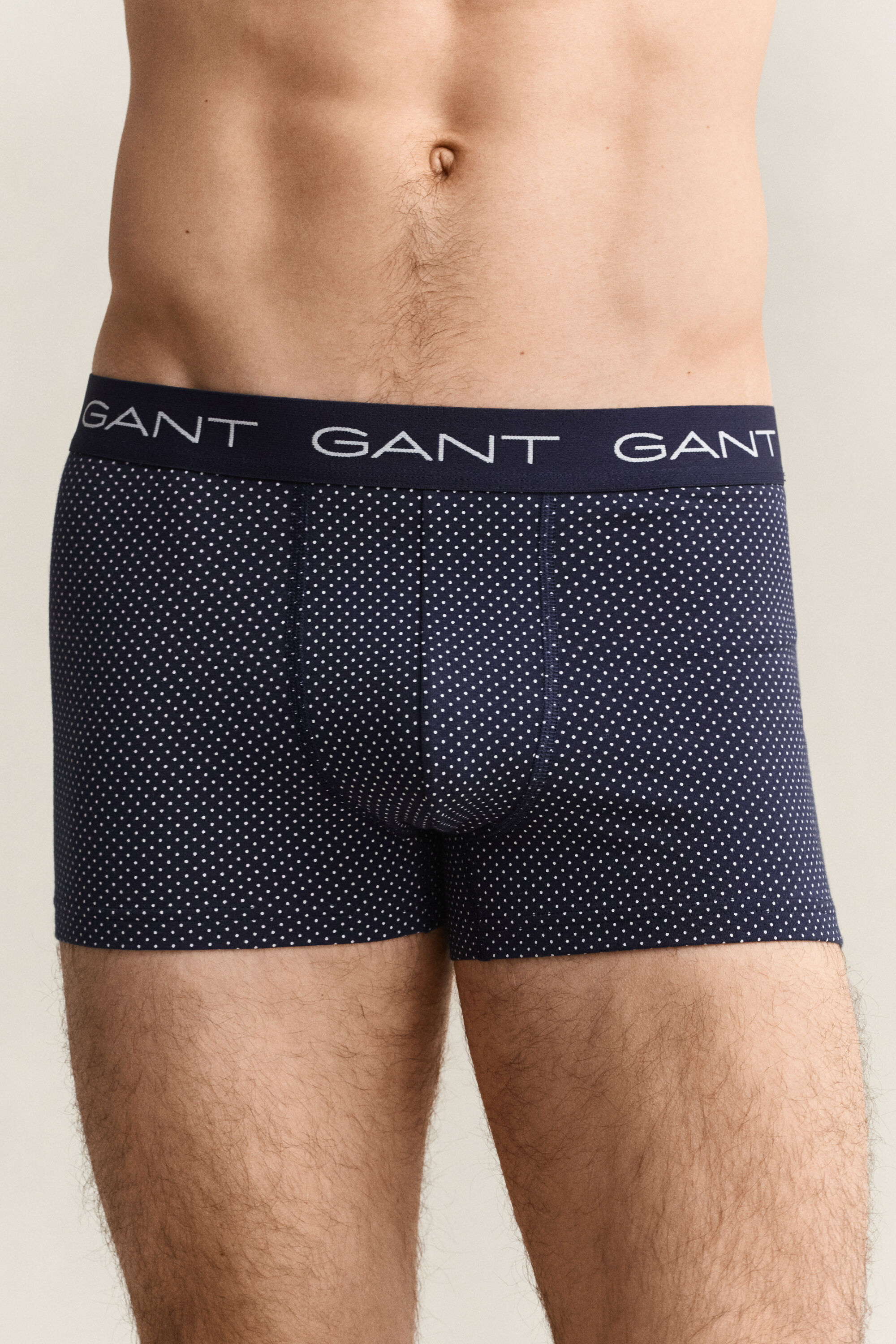 3er-Pack Boxershorts mit Punktmuster