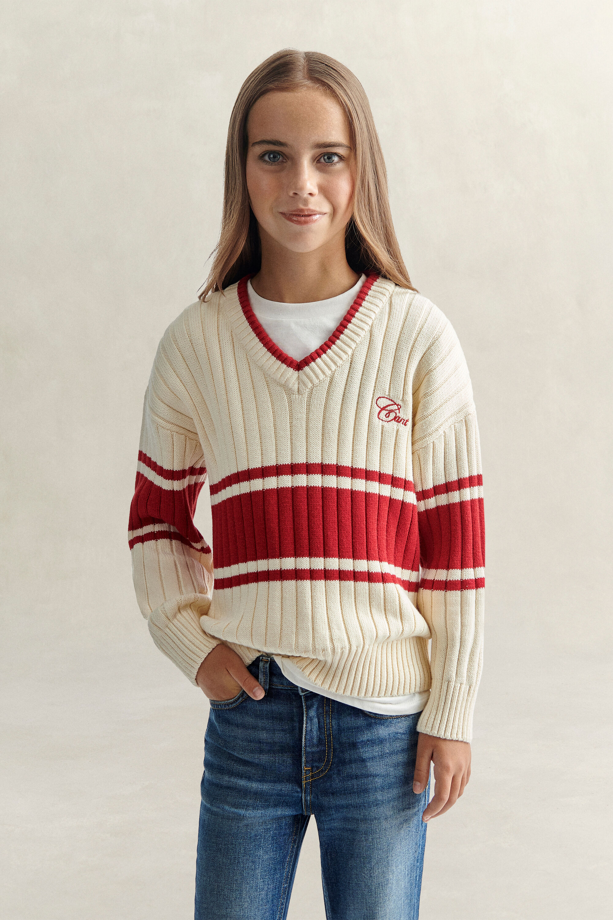 Teen Girls Cricket Pullover