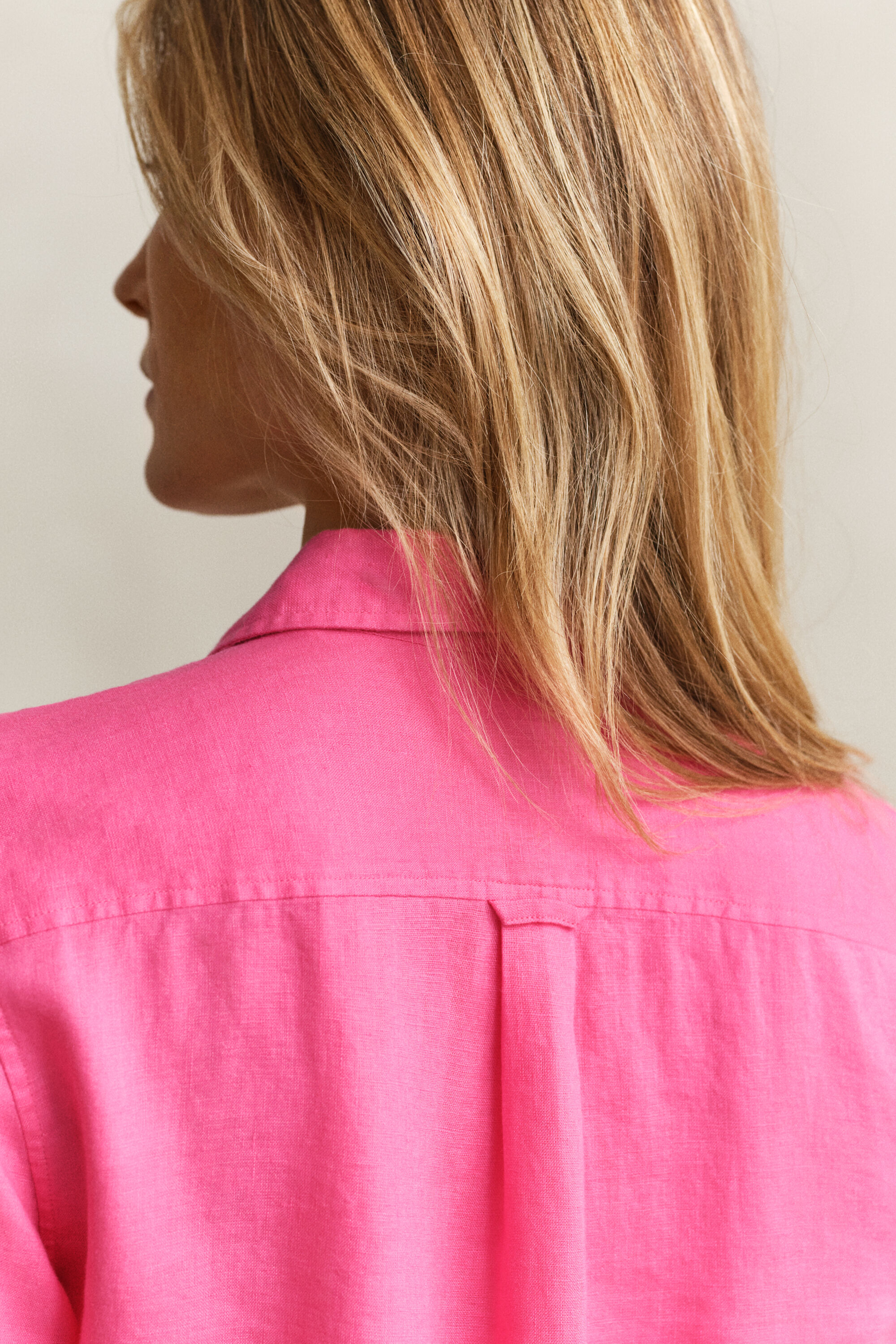 Regular Fit Leinen Bluse