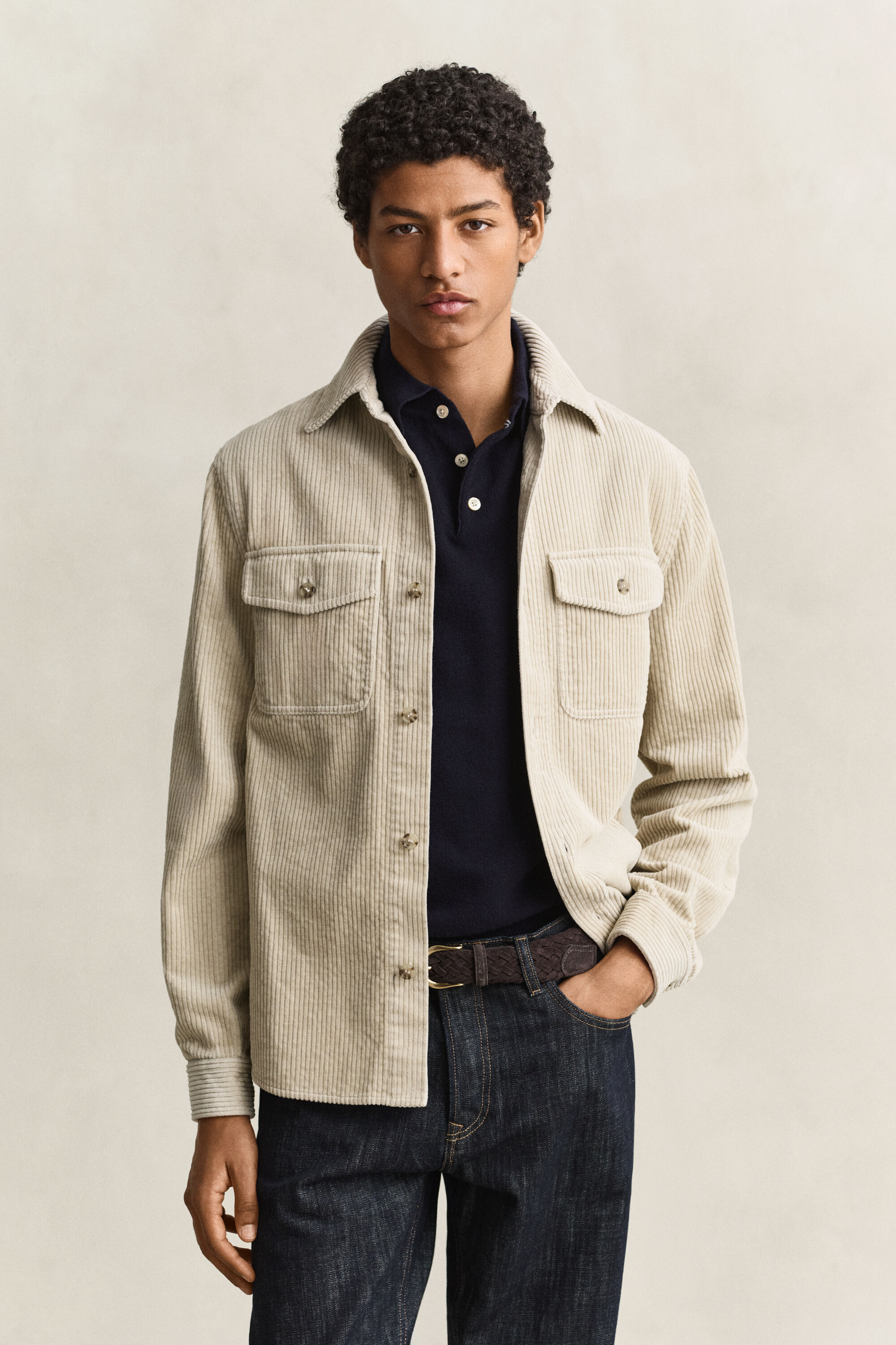 Cord-Hemdjacke