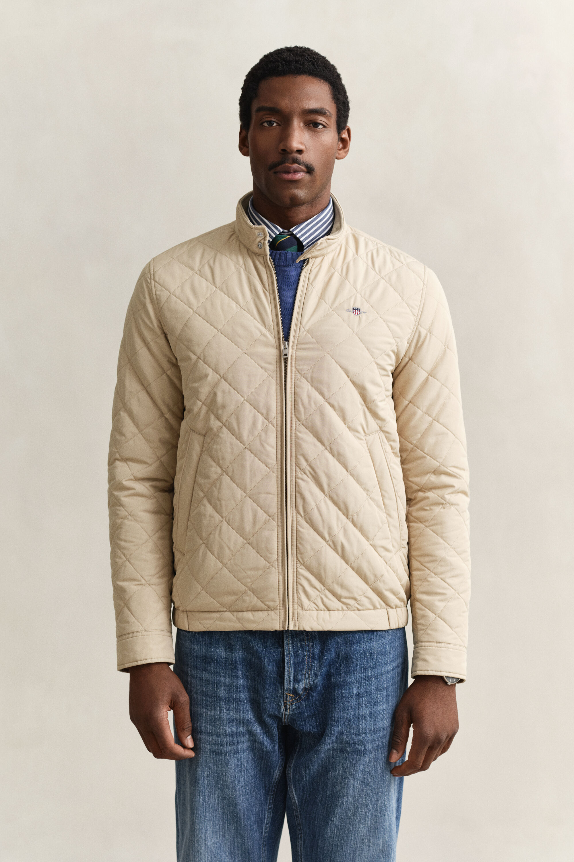 Gesteppter Windcheater
