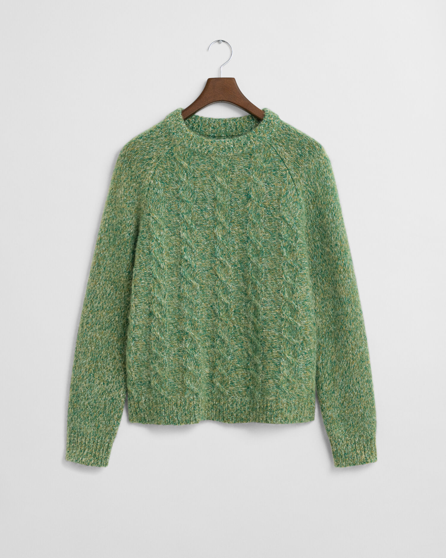 Zopfstrick Rundhalspullover