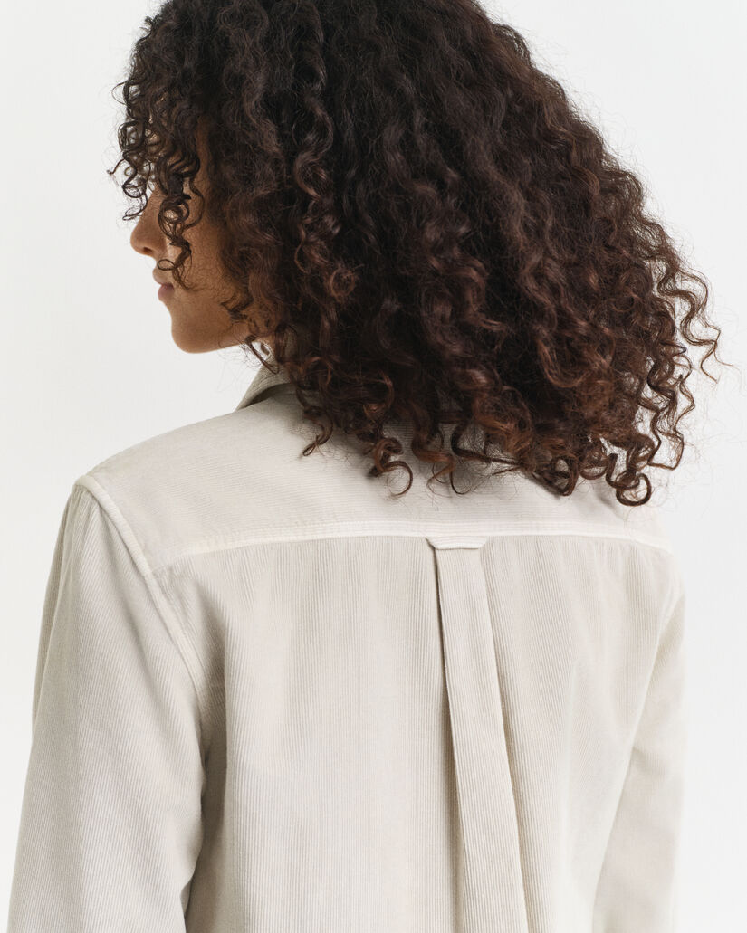 Regular Fit Cordbluse