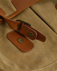 Fishing Tasche aus gewaschenem Canvas