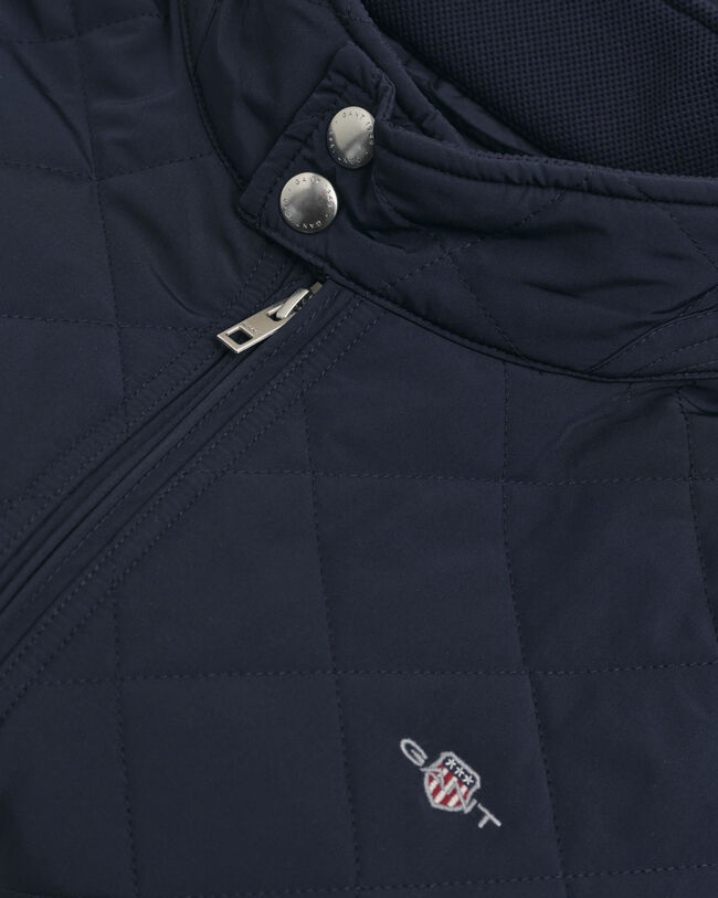 Gesteppte Windcheater Weste