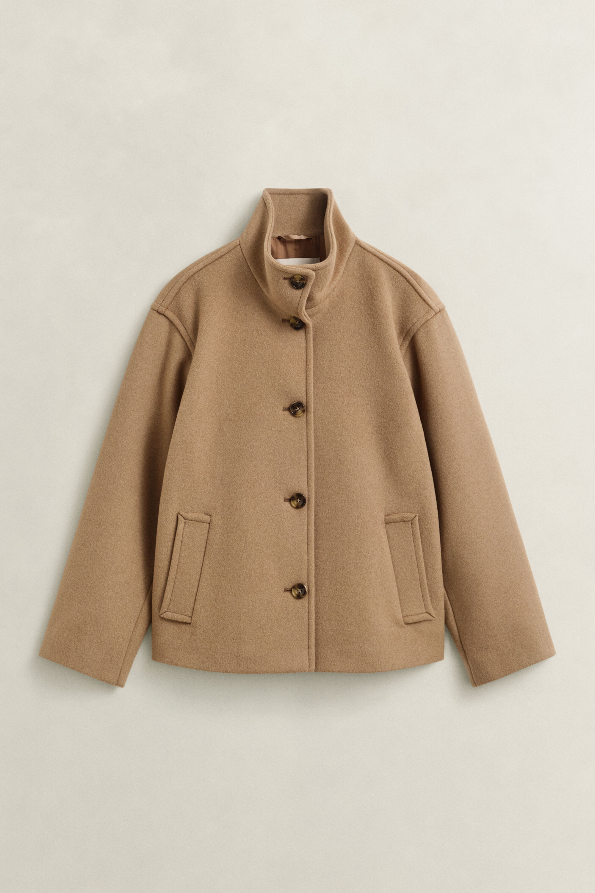 Jacke aus Wollmischung