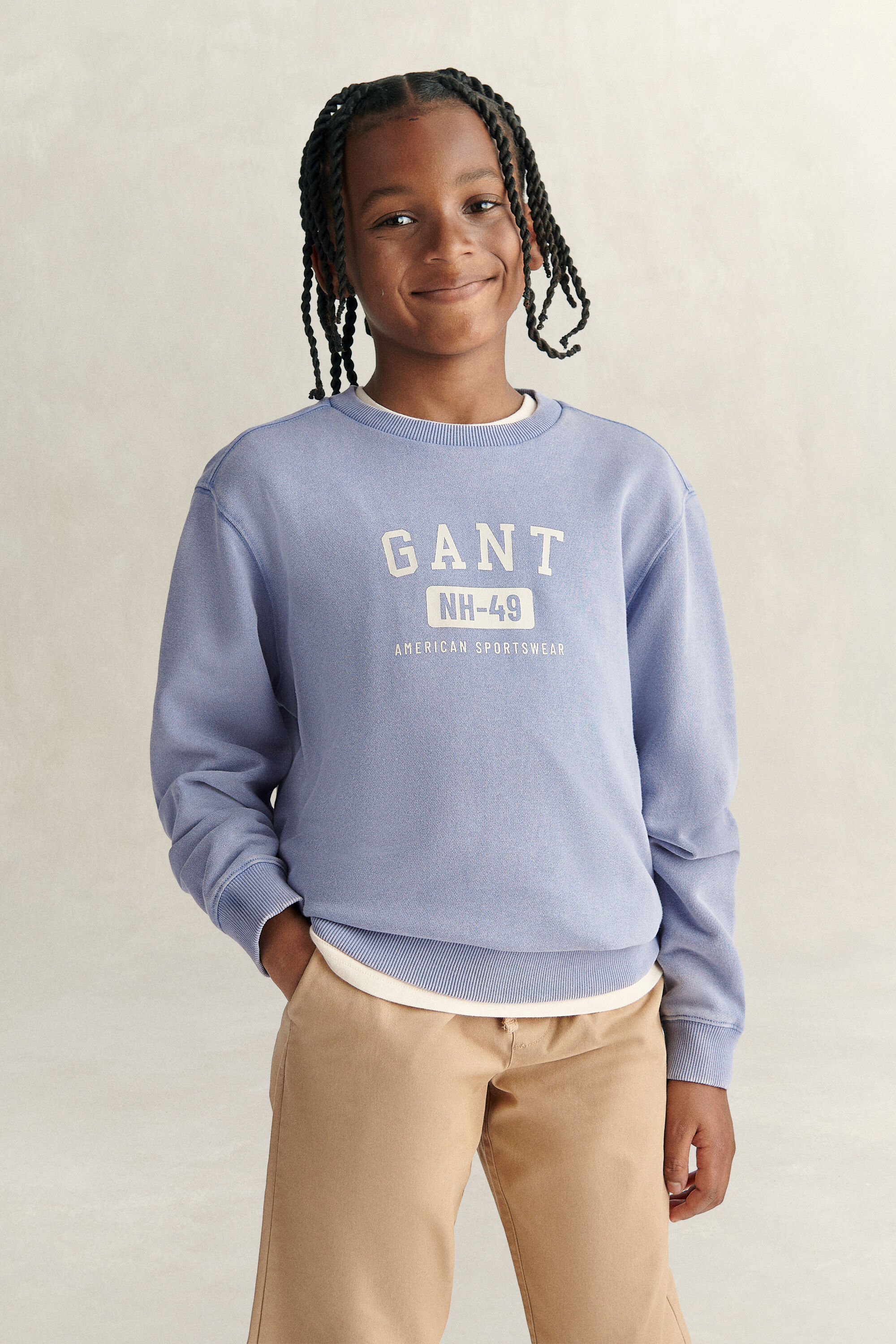 Teen Boys Washed Sweatshirt
