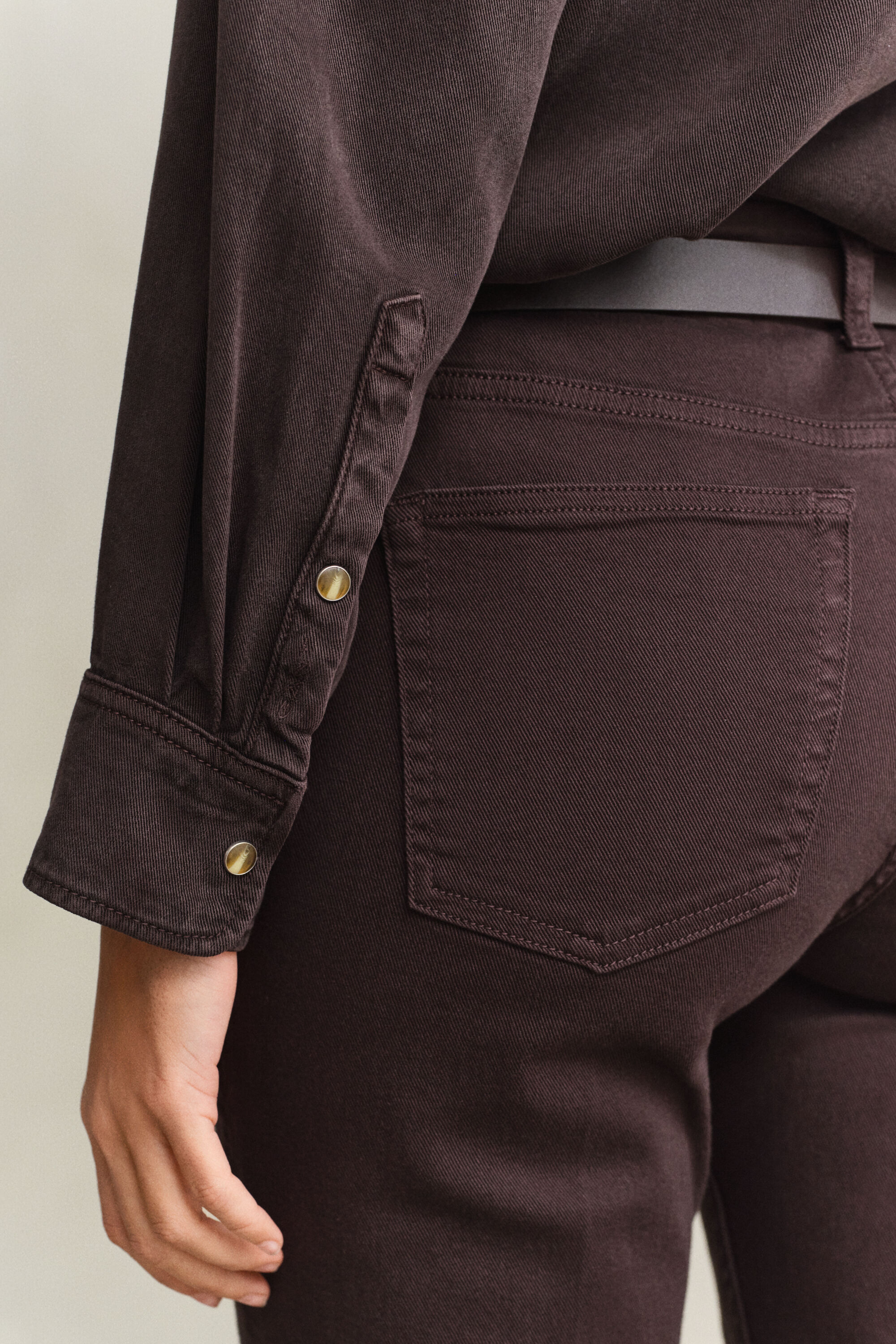 Ranger Bluse aus Denim-Twill