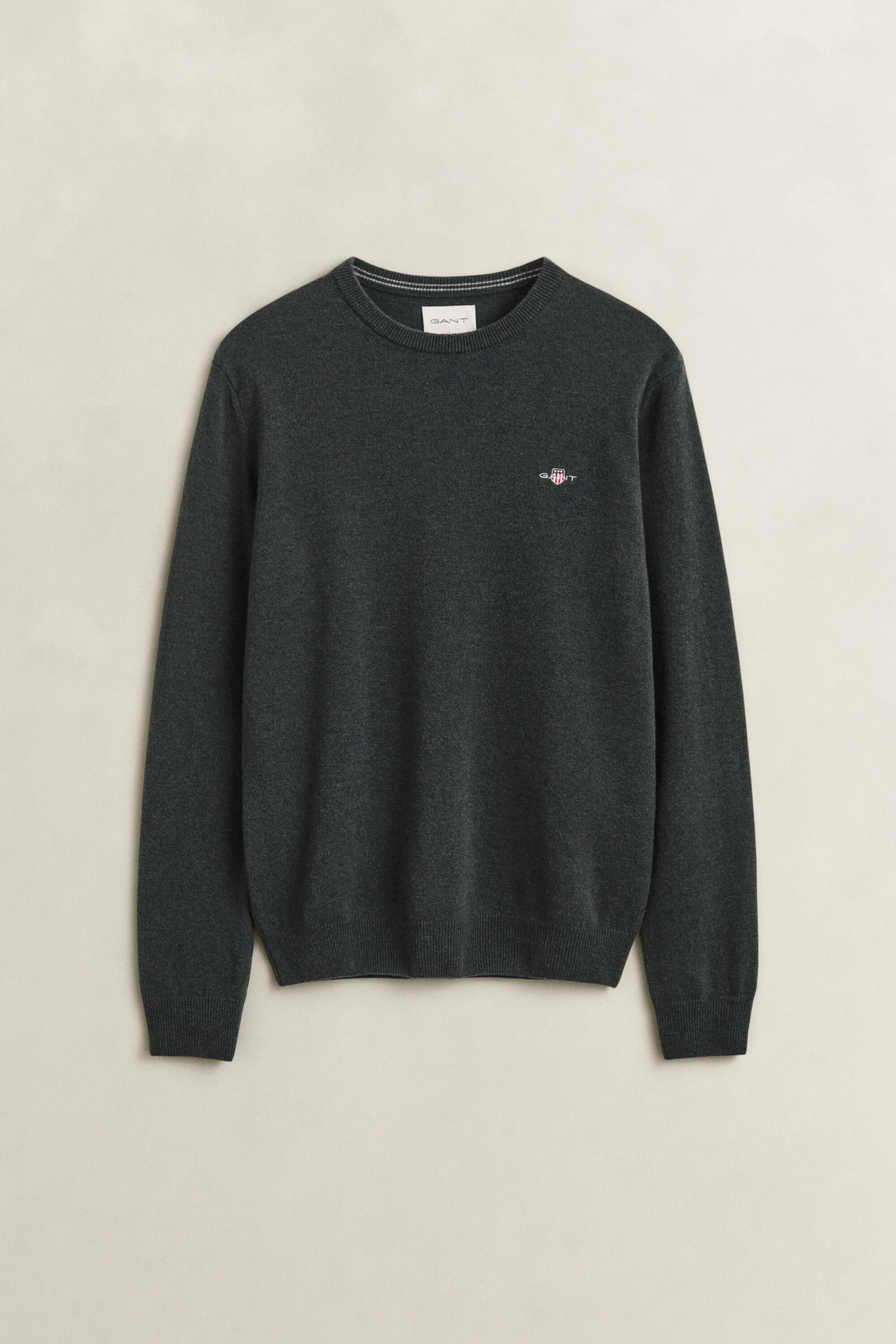 Rundhalspullover aus Lambswool